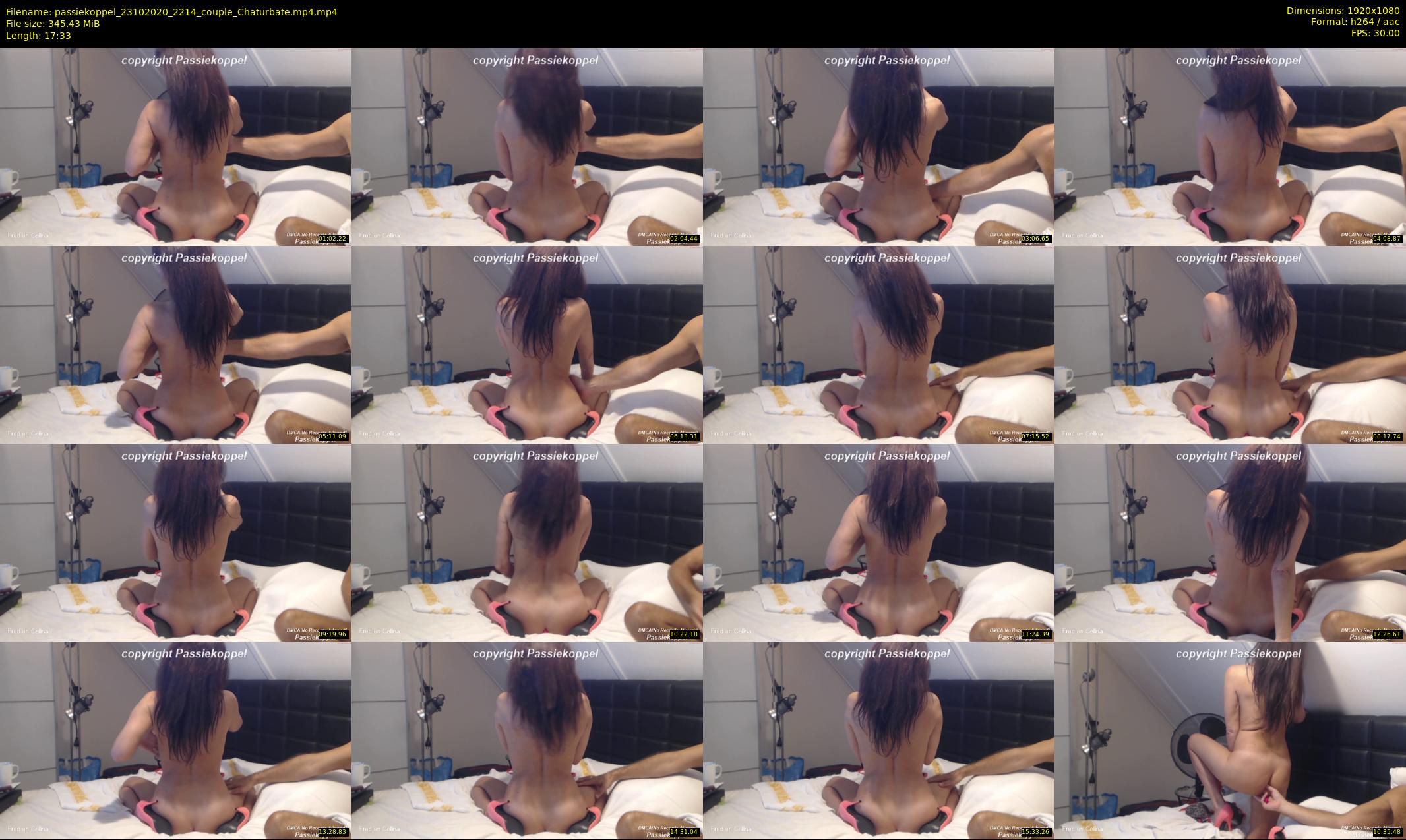 passiekoppel — 18 minute Chaturbate couple cam show recording, 1080p, Oct 23, 2020