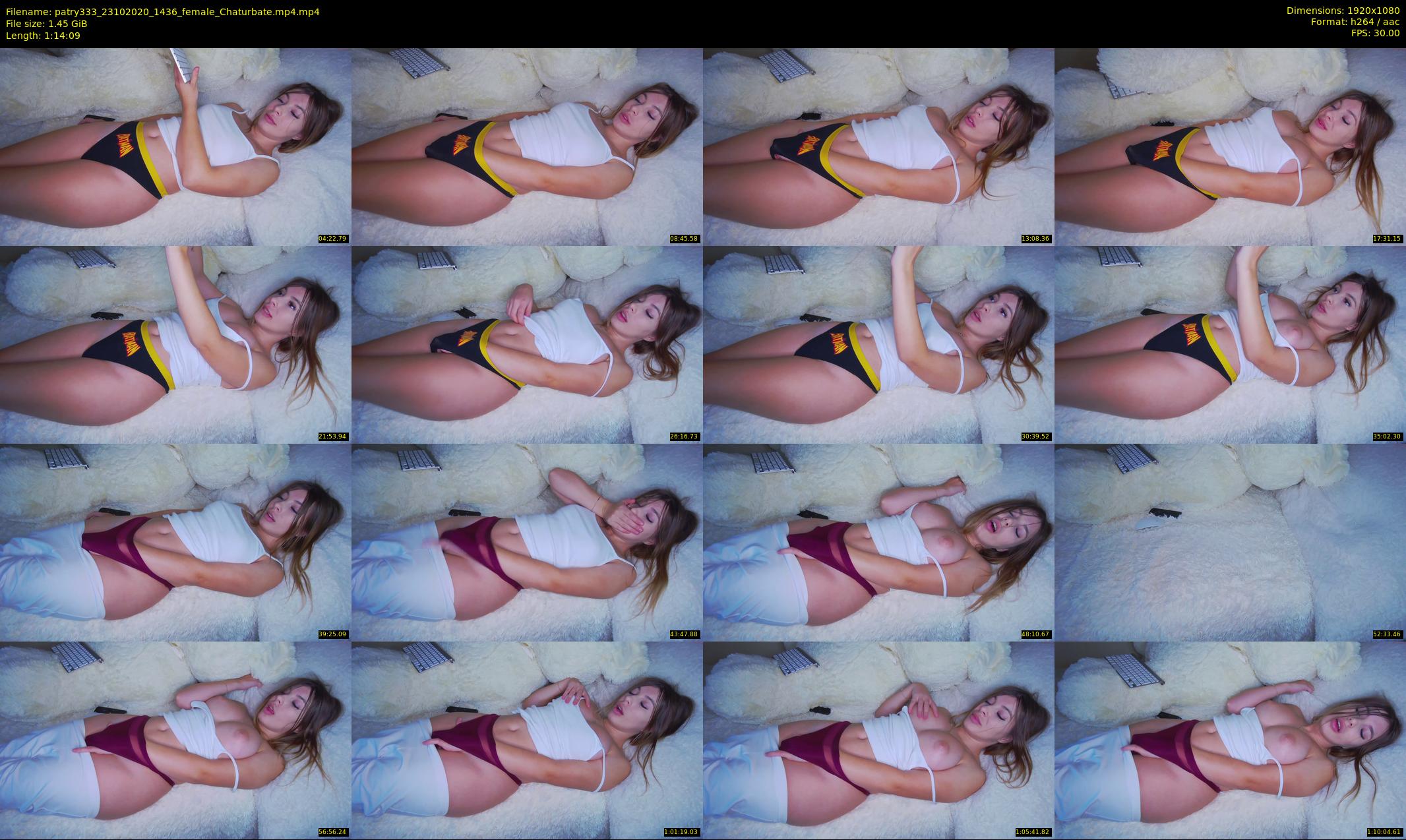 patry333 — 75 minute Chaturbate female cam show recording, 1080p, Oct 23, 2020