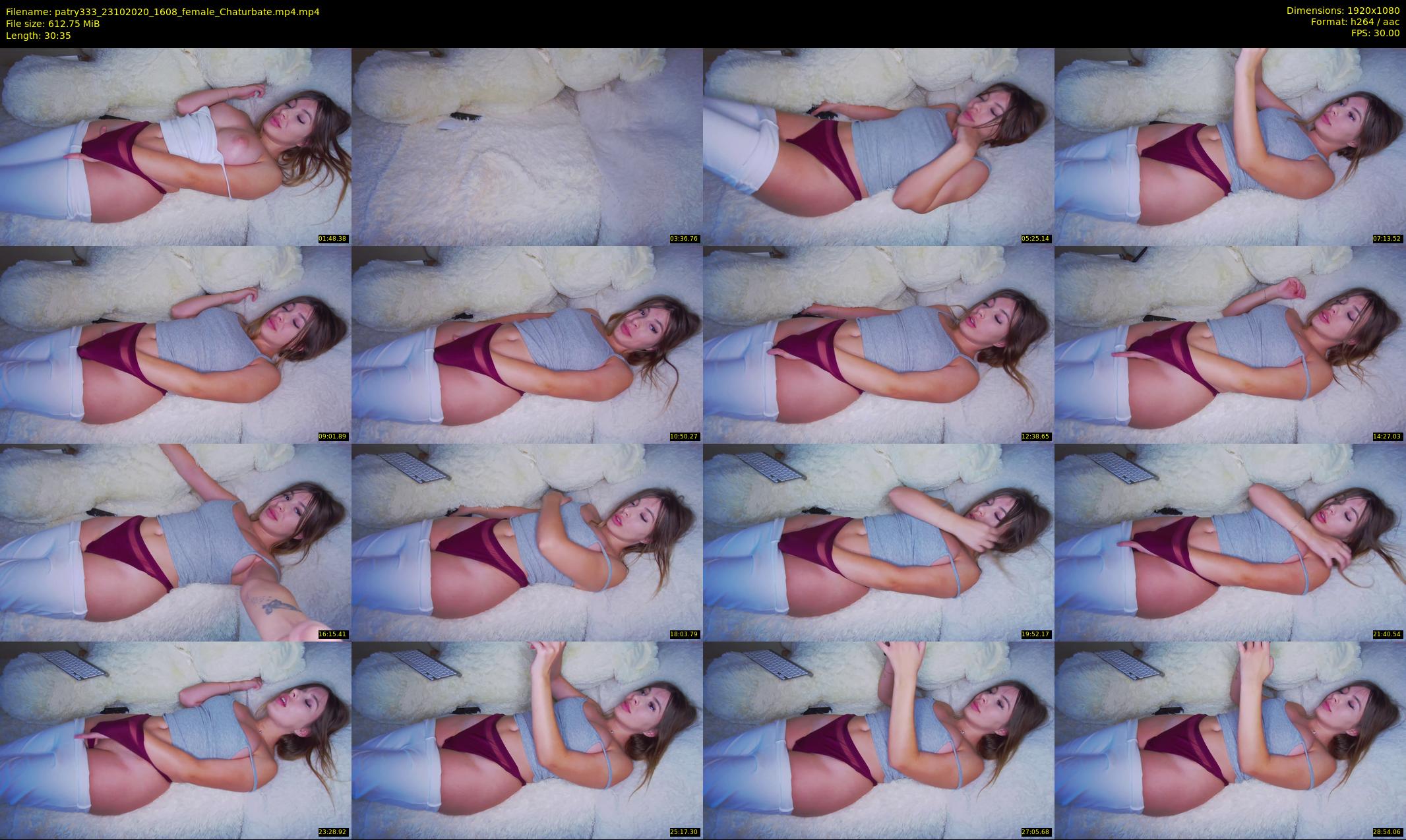 patry333 — 31 minute Chaturbate female cam show recording, 1080p, Oct 23, 2020