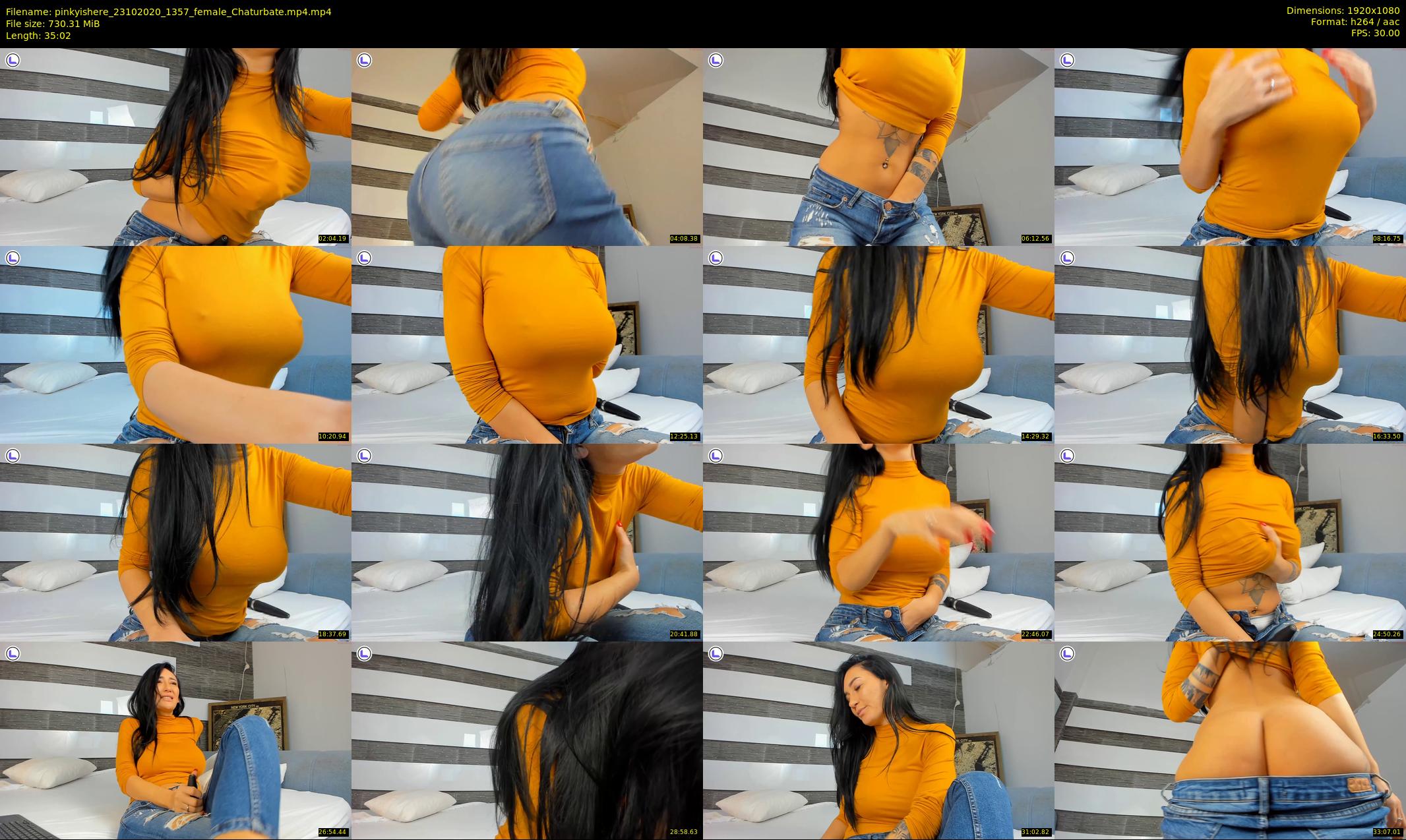 pinkyishere — 36 minute Chaturbate female cam show recording, 1080p, Oct 23, 2020