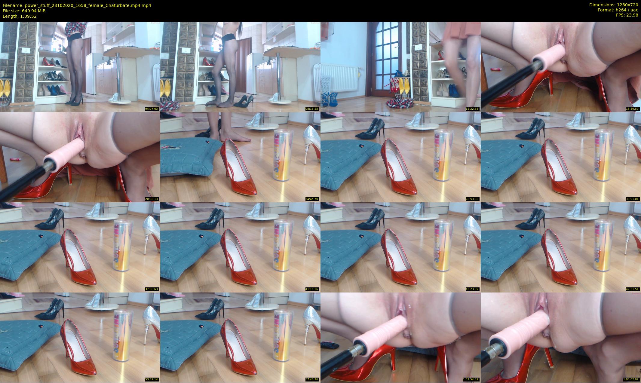 power_stuff — 70 minute Chaturbate female cam show recording, 720p, Oct 23, 2020