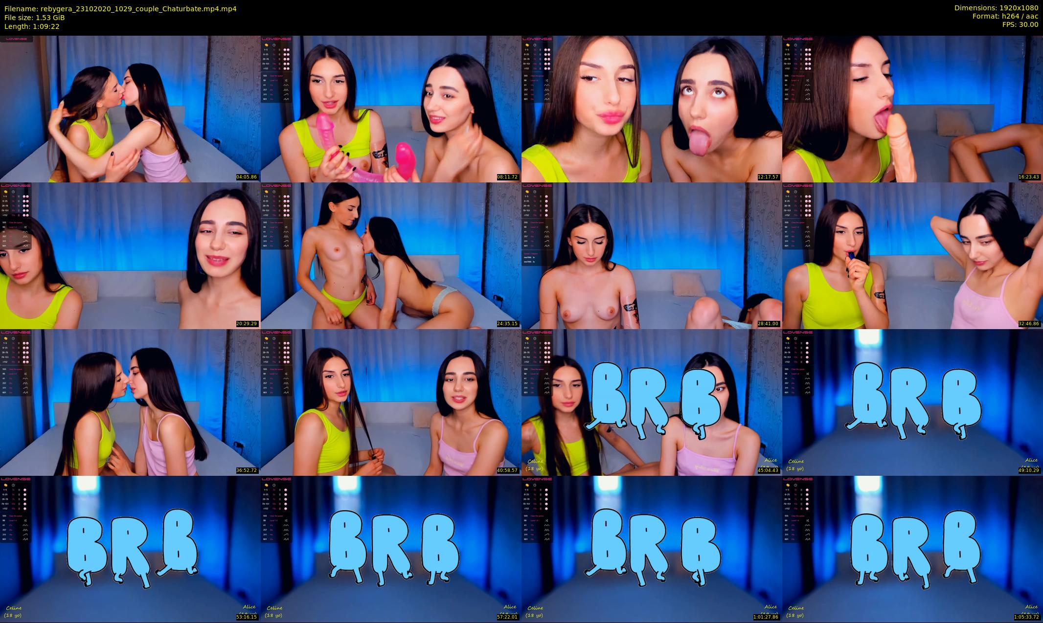 rebygera — 70 minute Chaturbate couple cam show recording, 1080p, Oct 23, 2020