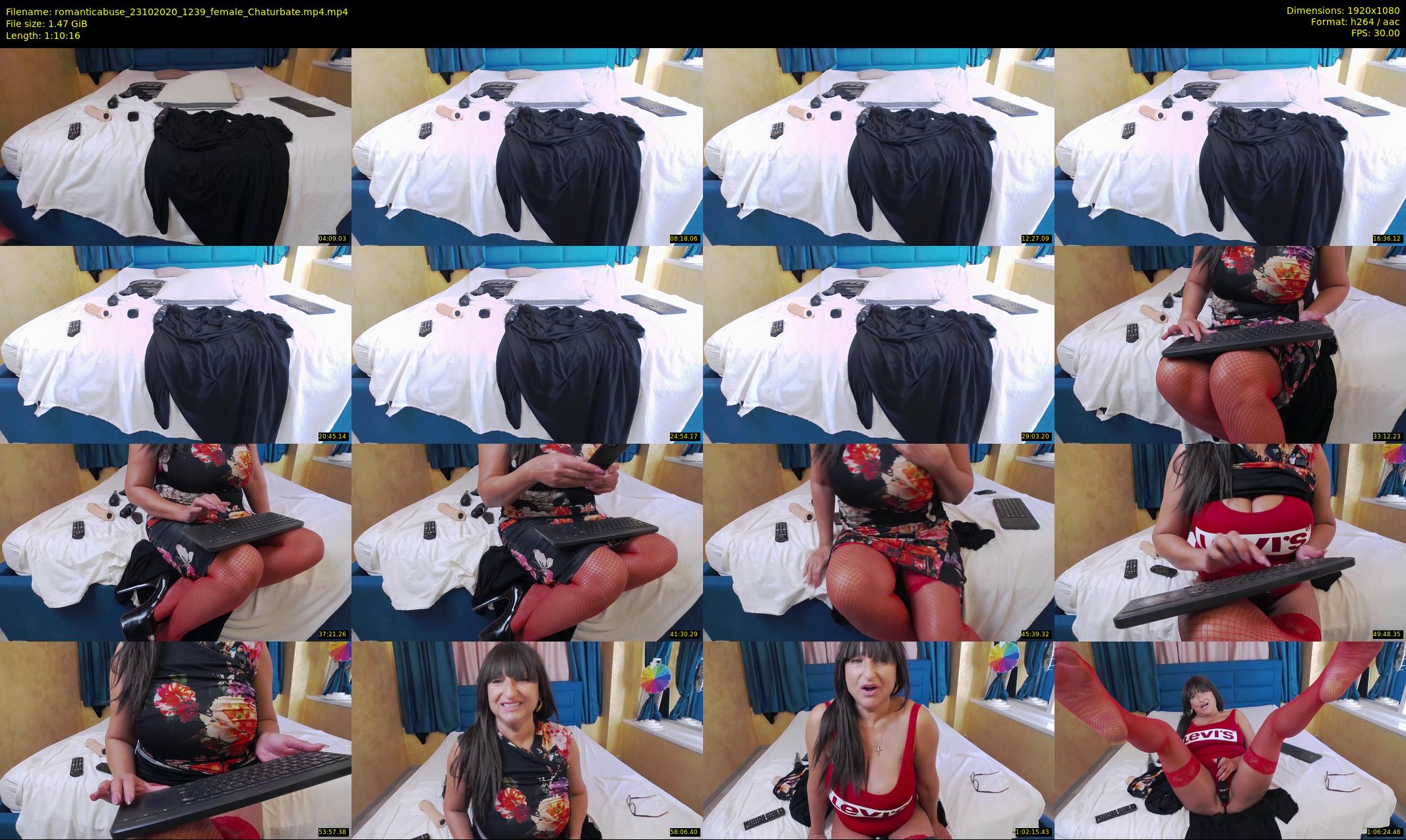 romanticabuse — 71 minute Chaturbate female cam show recording, 1080p, Oct 23, 2020