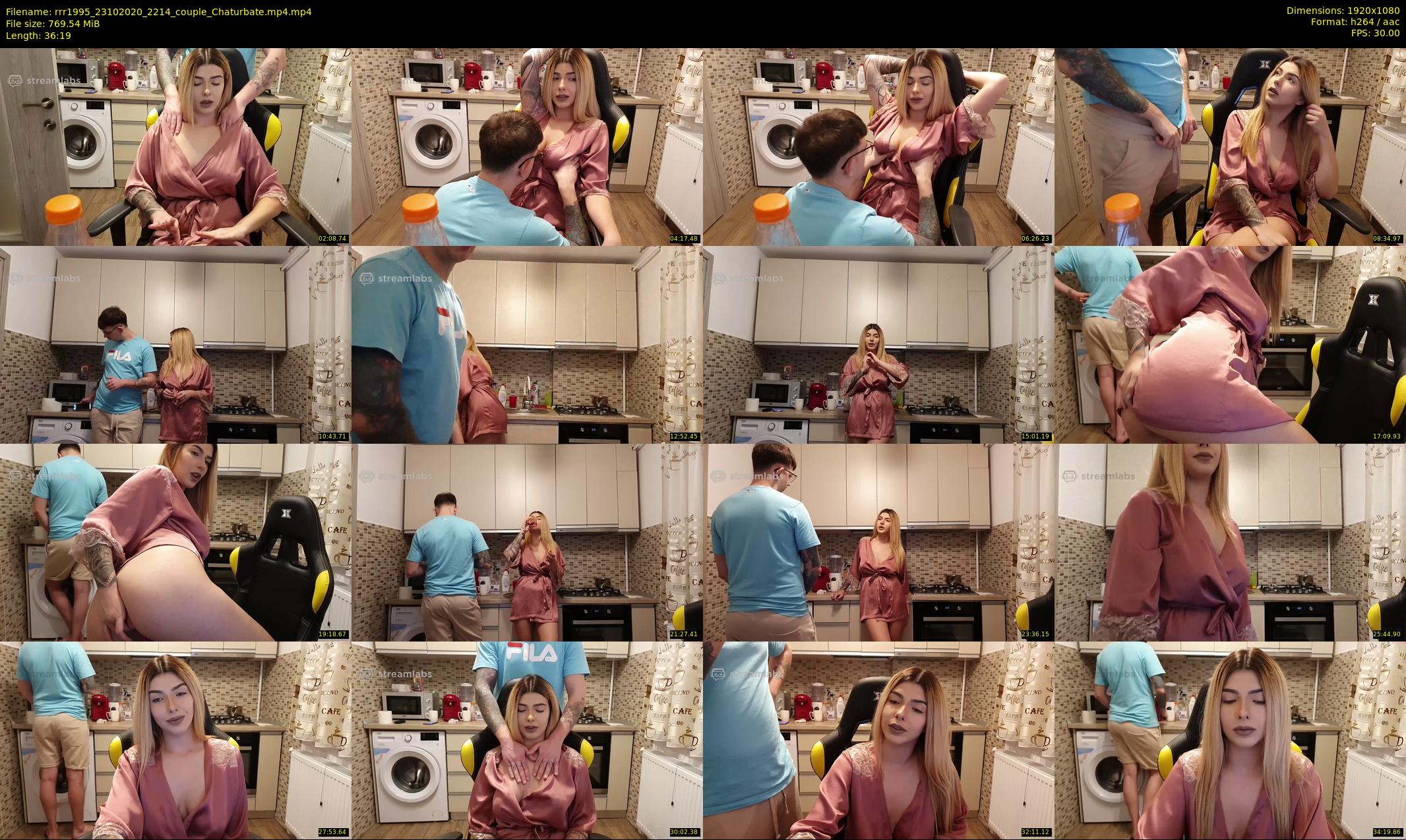 rrr1995 — 37 minute Chaturbate couple cam show recording, 1080p, Oct 23, 2020