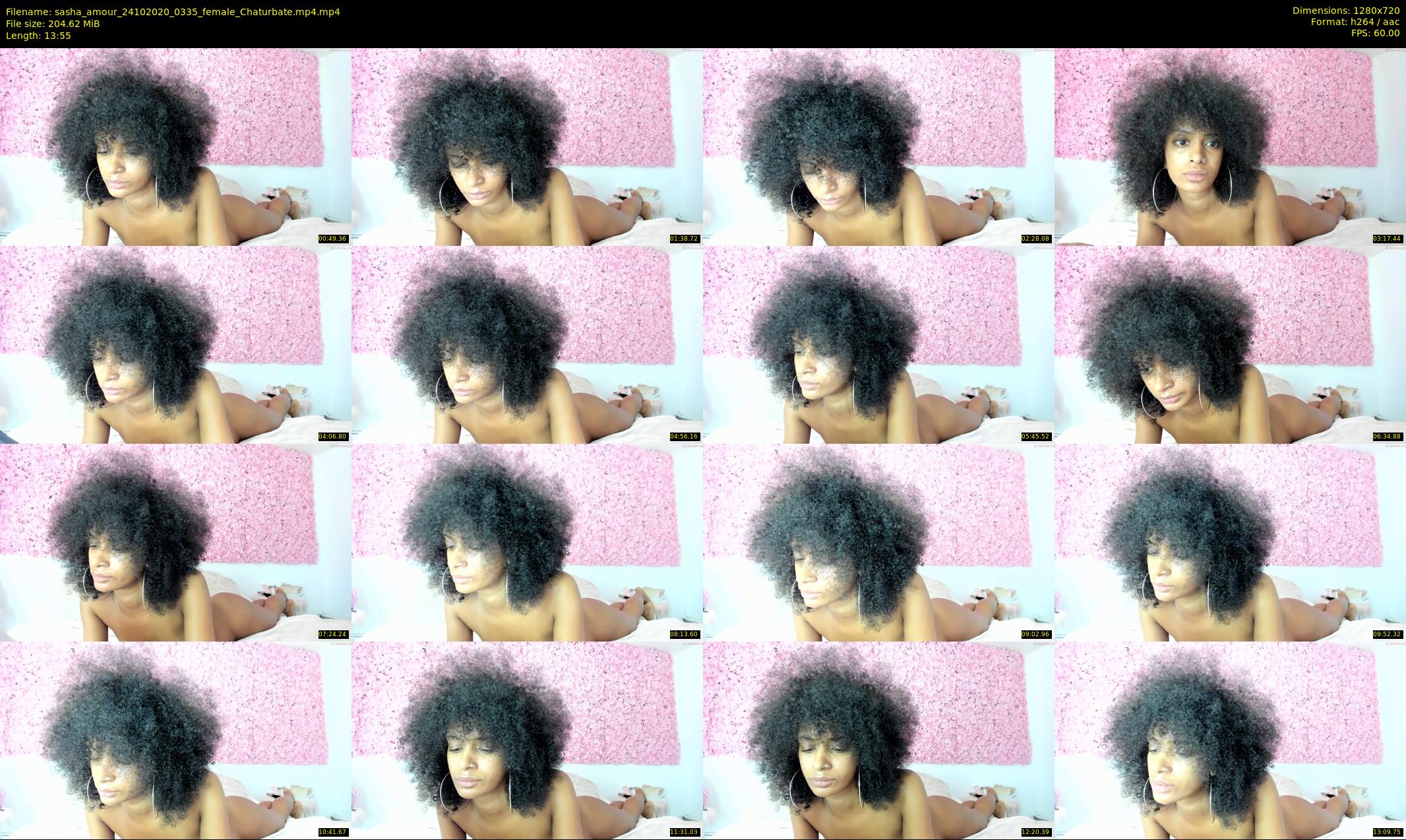 sasha_amour — 14 minute Chaturbate female cam show recording, 720p, Oct 24, 2020