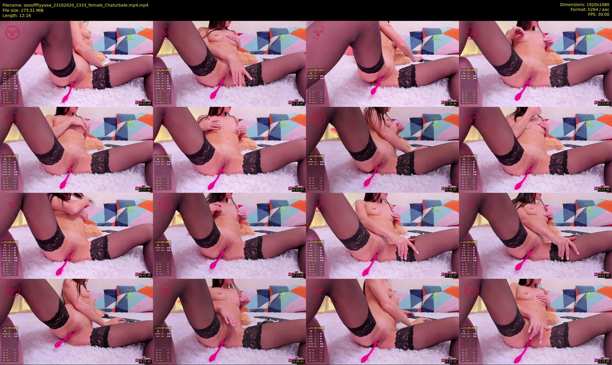 sooofffiyyaaa — 13 minute Chaturbate female cam show recording, 1080p, Oct 23, 2020