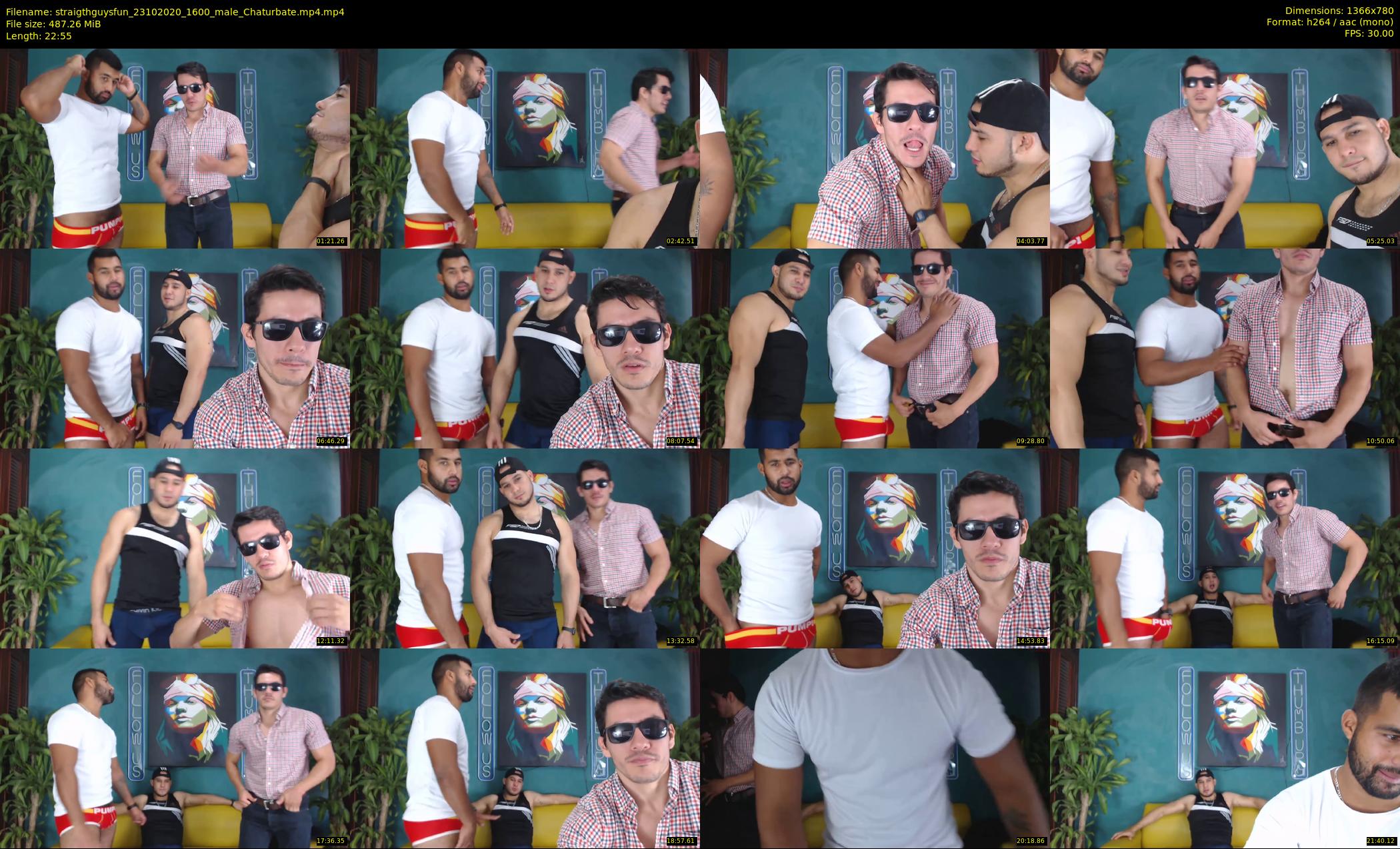 straigthguysfun — 23 minute Chaturbate male cam show recording, 720p, Oct 23, 2020