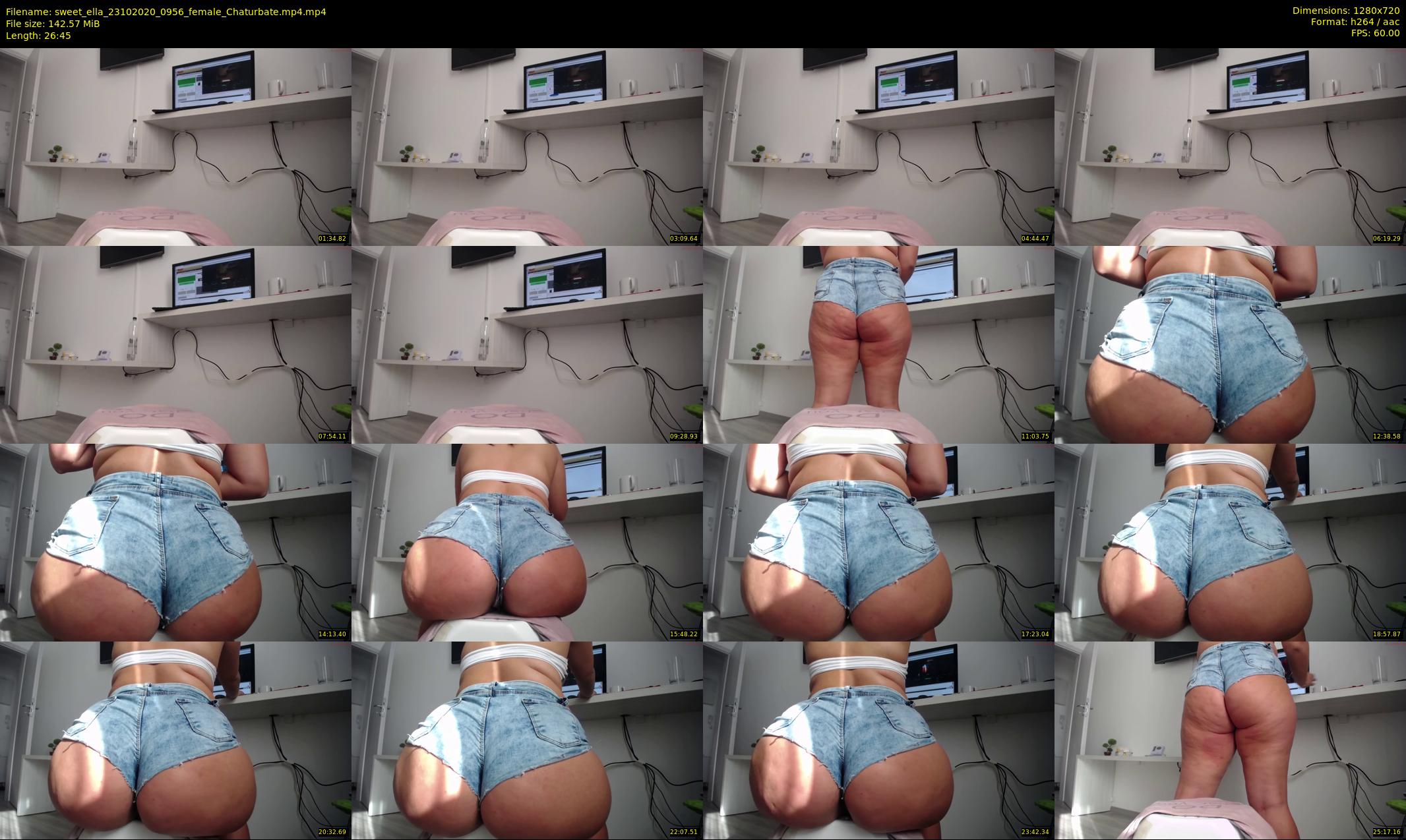 sweet_ella — 27 minute Chaturbate female cam show recording, 720p, Oct 23, 2020