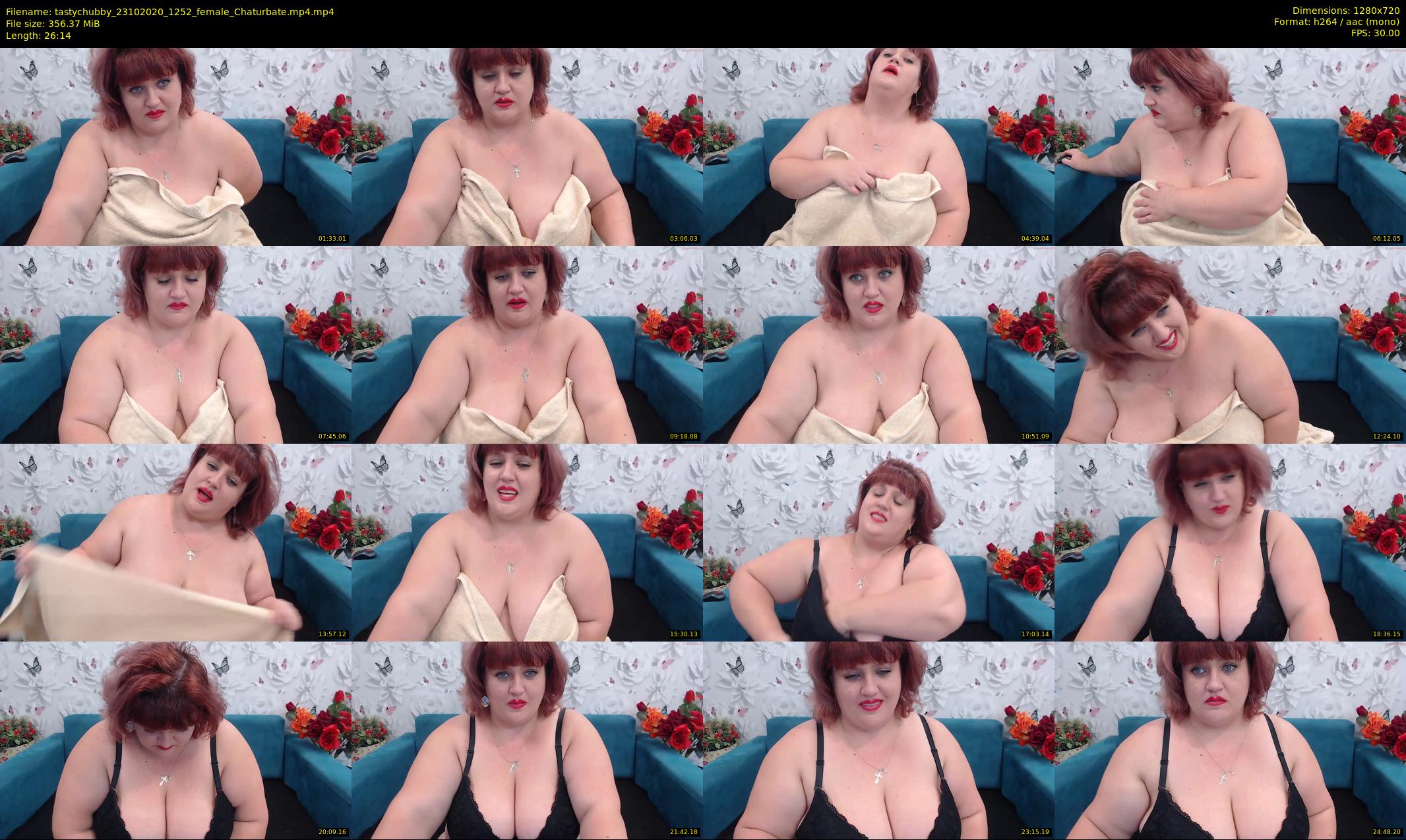 tastychubby — 27 minute Chaturbate female cam show recording, 720p, Oct 23, 2020