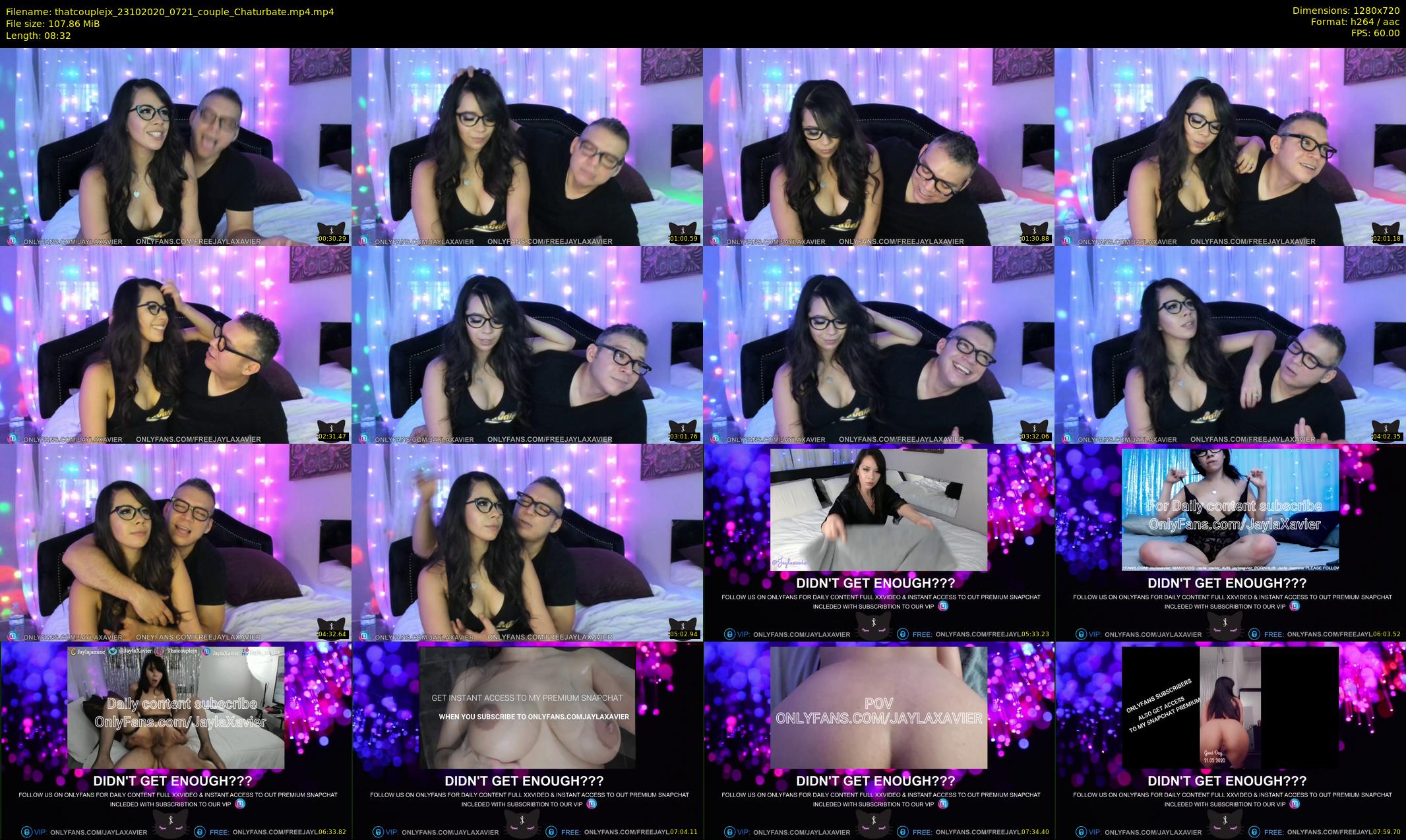thatcouplejx — 9 minute Chaturbate couple cam show recording, 720p, Oct 23, 2020