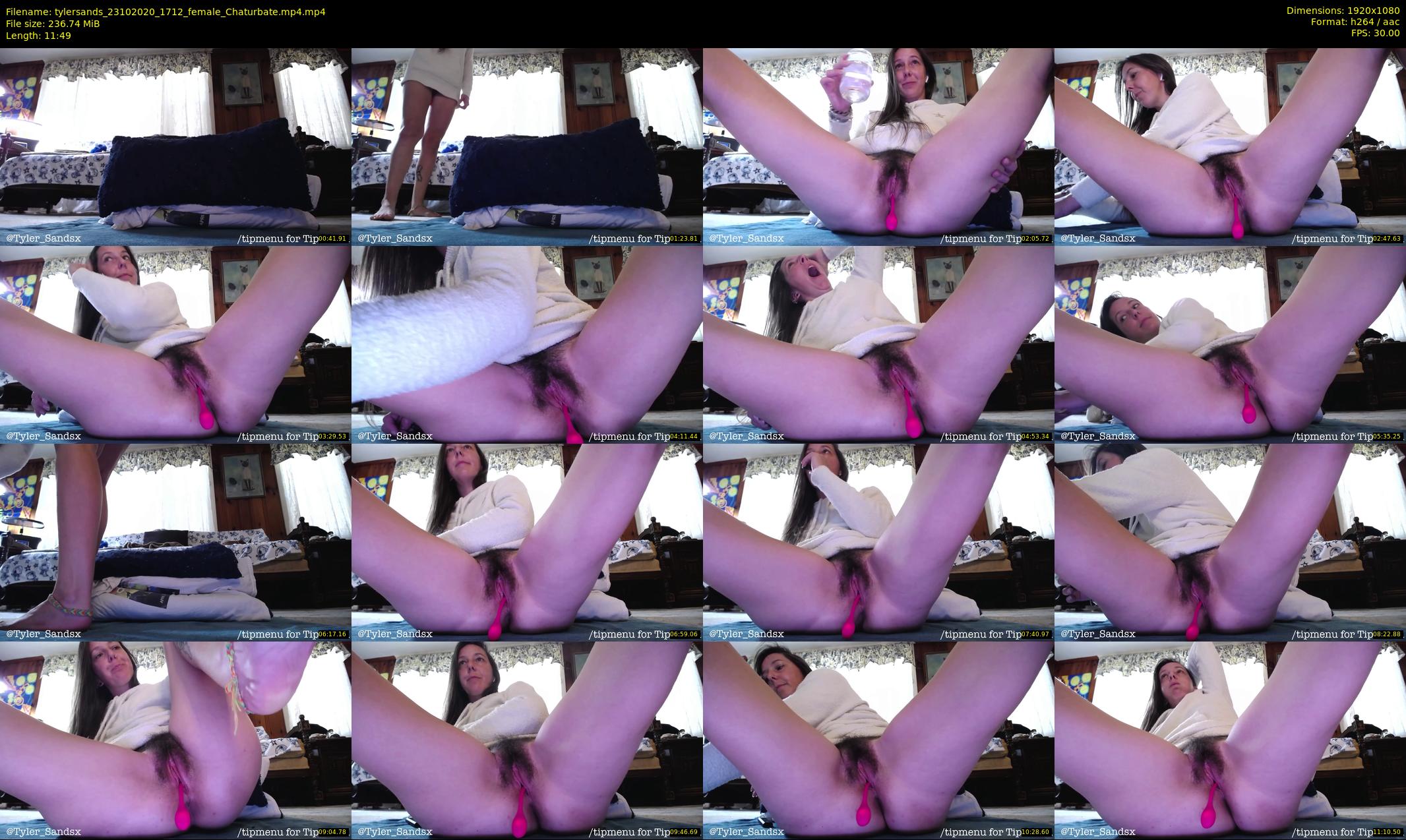 tylersands — 12 minute Chaturbate female cam show recording, 1080p, Oct 23, 2020
