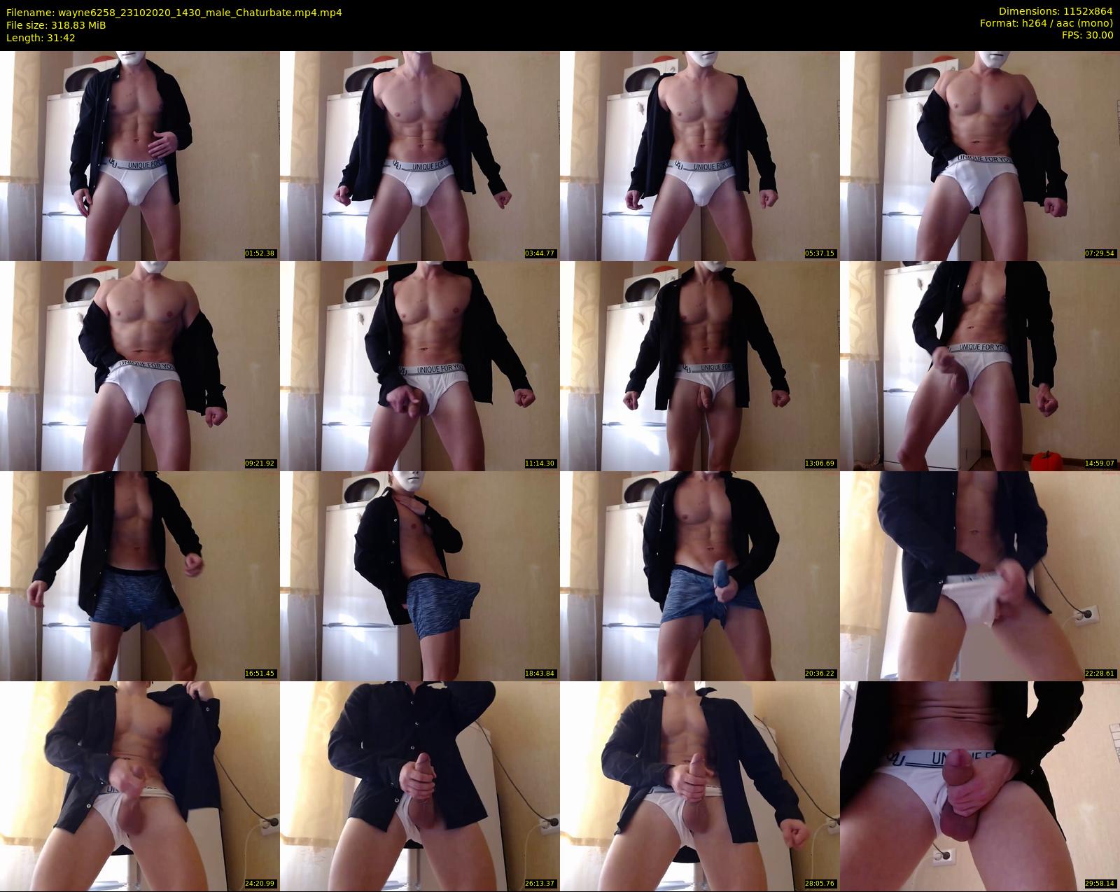 wayne6258 — 32 minute Chaturbate male cam show recording, 720p, Oct 23, 2020