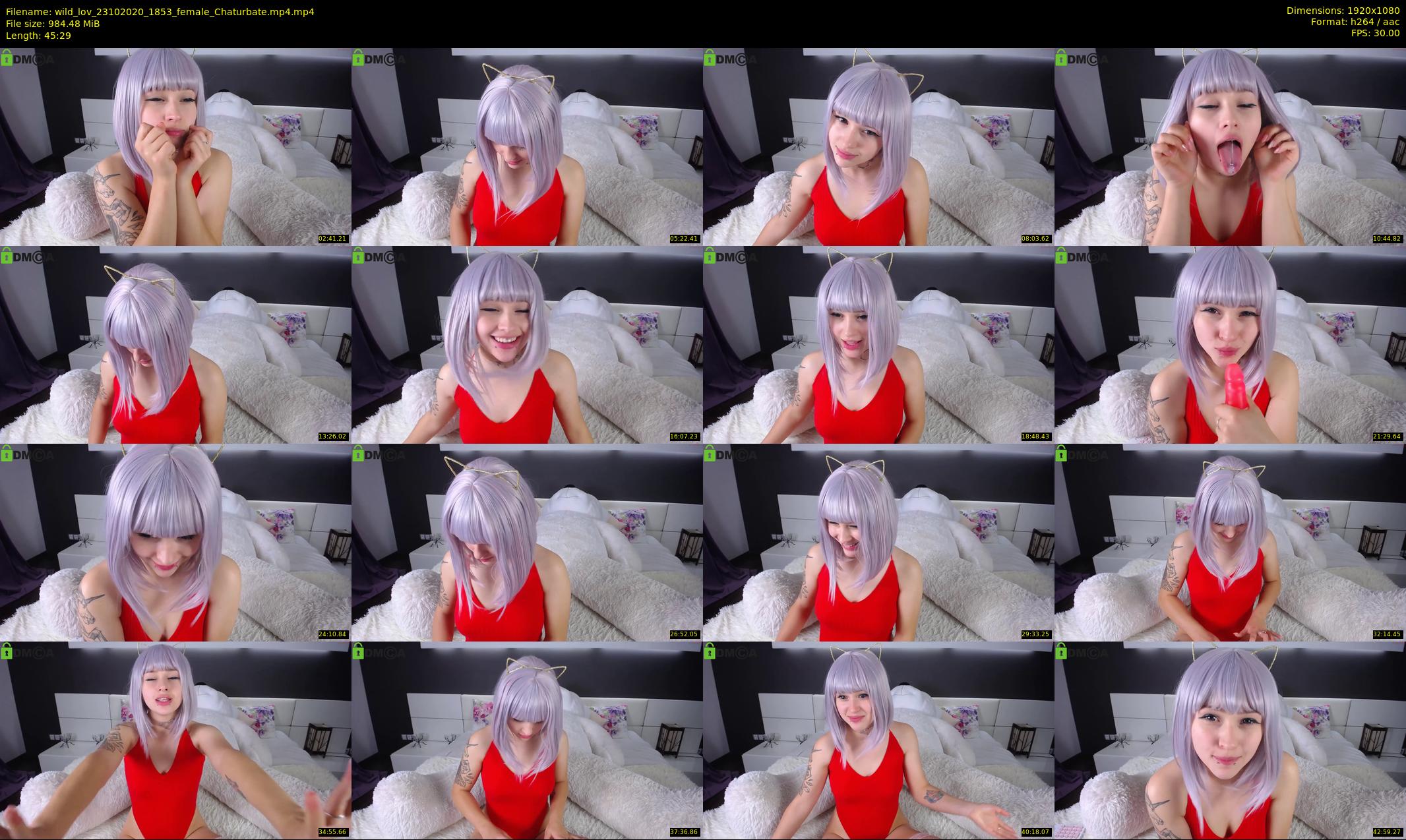 wild_lov — 46 minute Chaturbate female cam show recording, 1080p, Oct 23, 2020