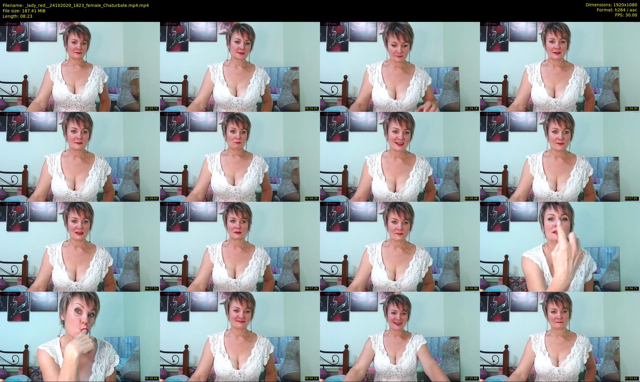 _lady_red_ — 9 minute Chaturbate female cam show recording, 1080p, Oct 24, 2020