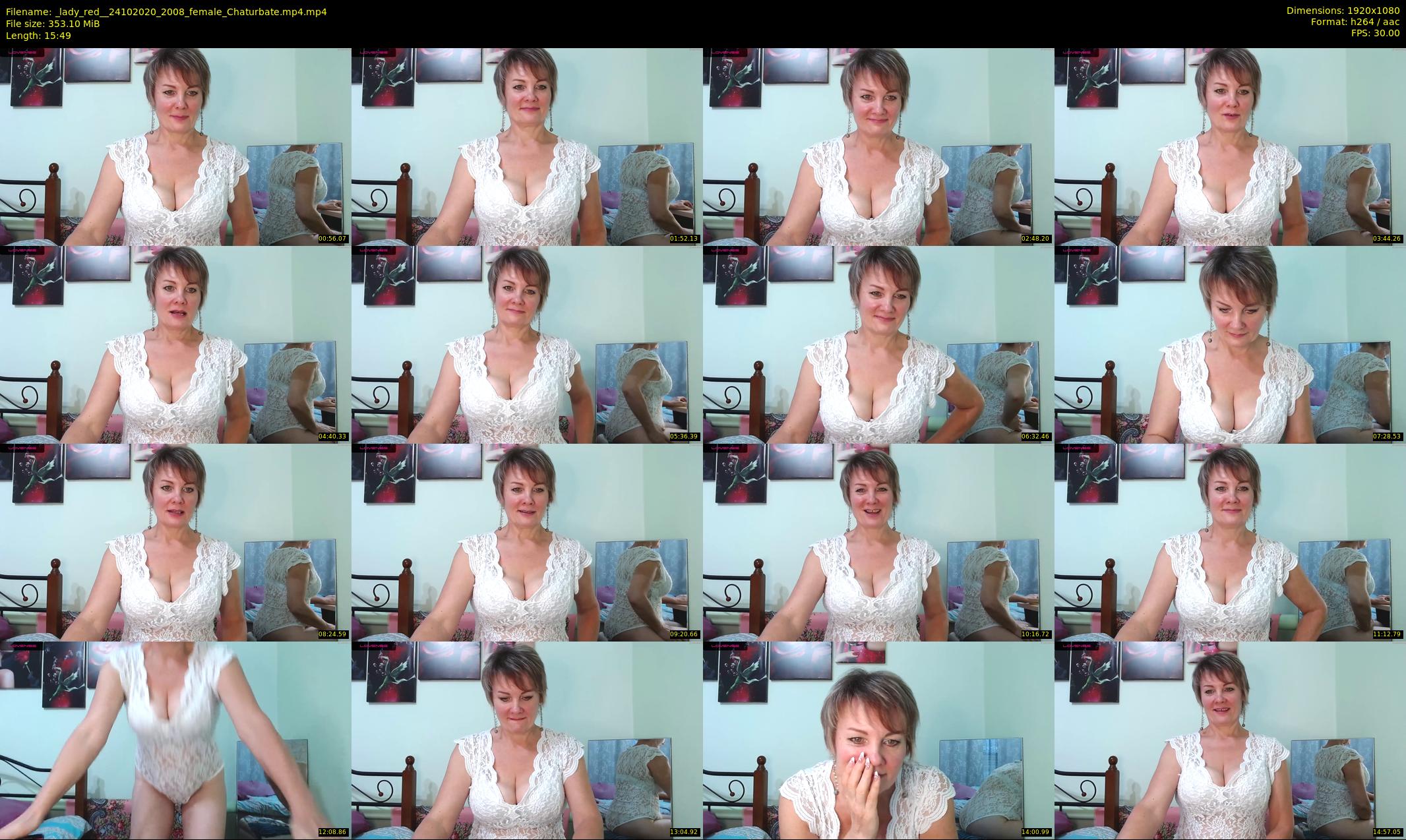 _lady_red_ — 16 minute Chaturbate female cam show recording, 1080p, Oct 24, 2020