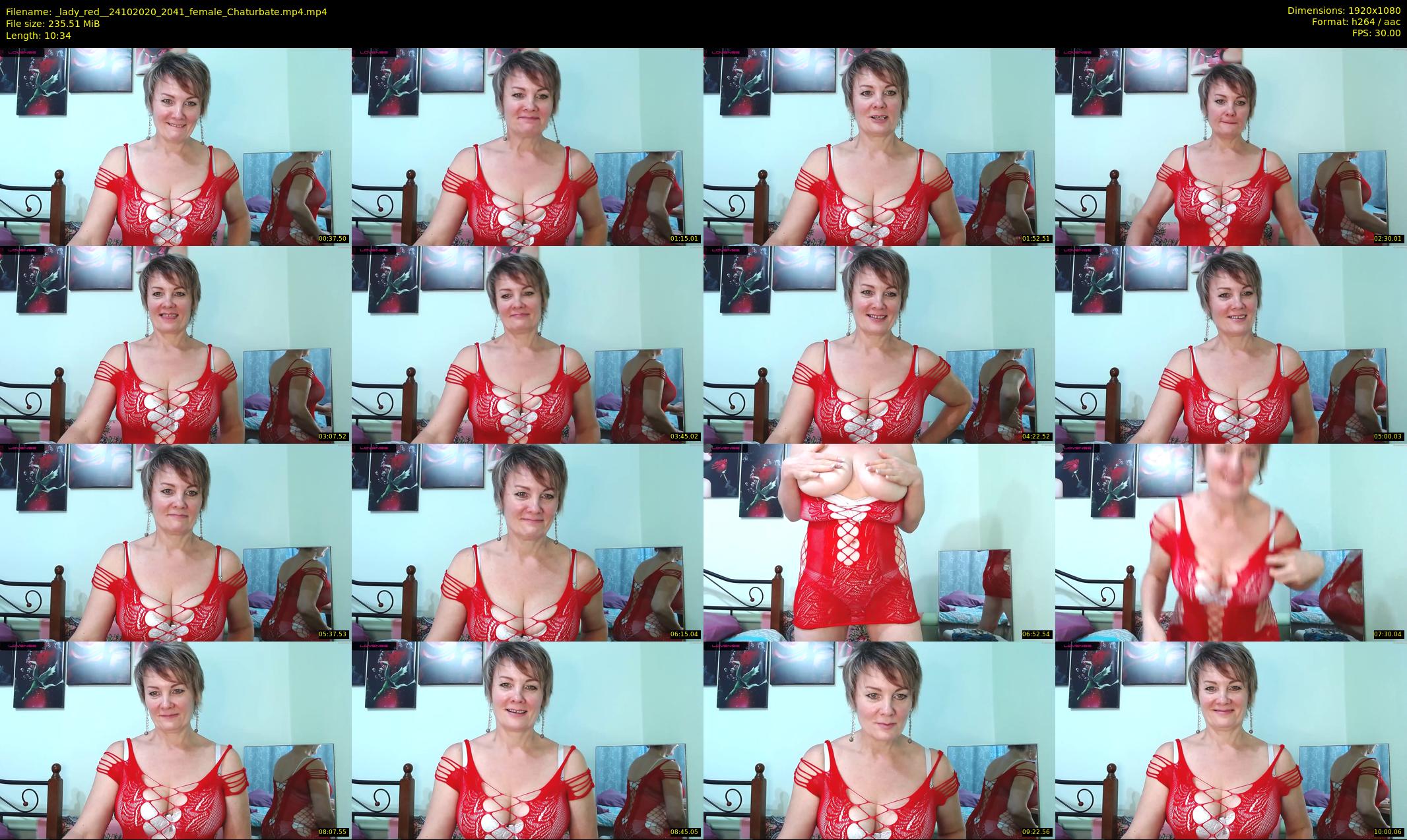 _lady_red_ — 11 minute Chaturbate female cam show recording, 1080p, Oct 24, 2020
