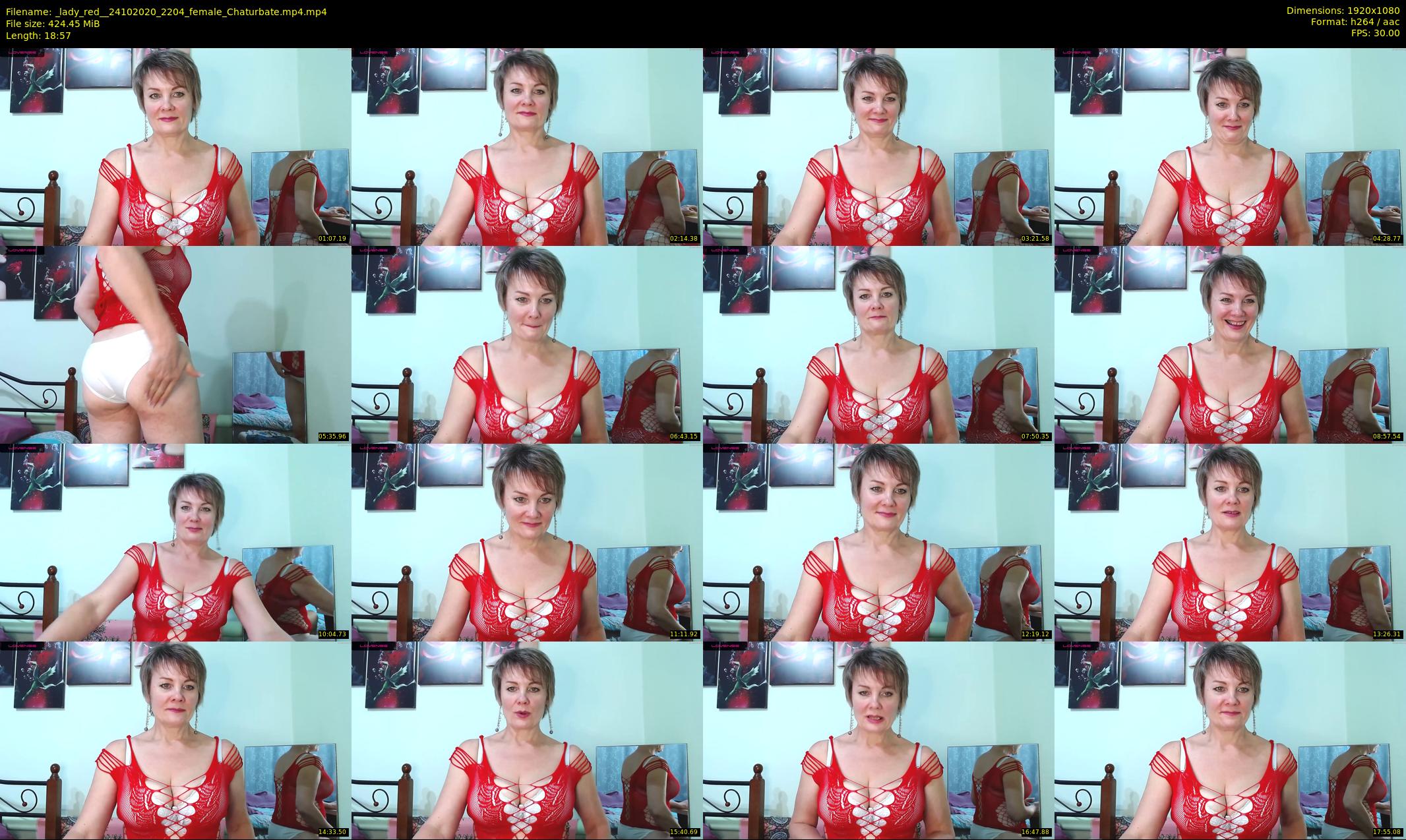 _lady_red_ — 19 minute Chaturbate female cam show recording, 1080p, Oct 24, 2020