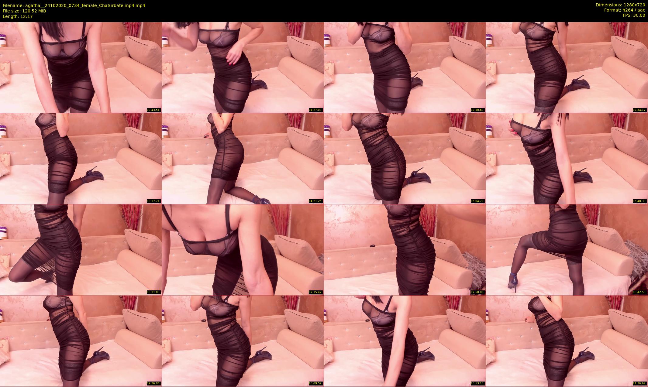agatha_ — 13 minute Chaturbate female cam show recording, 720p, Oct 24, 2020