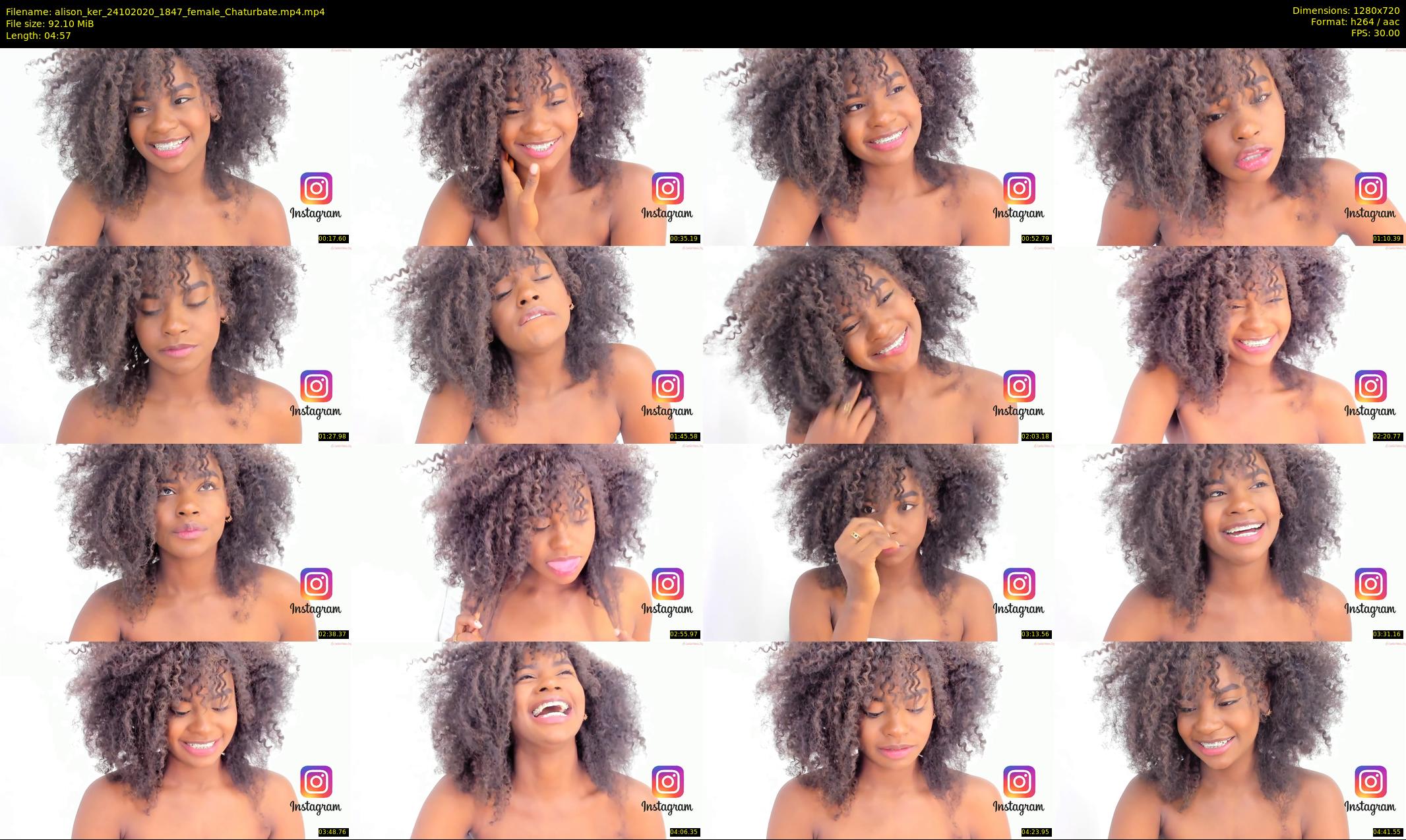 alison_ker — 5 minute Chaturbate female cam show recording, 720p, Oct 24, 2020