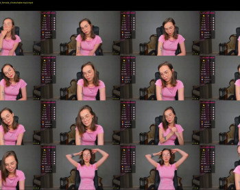 amilia4u — 9 minute Chaturbate female cam show recording, 720p, Oct 25, 2020