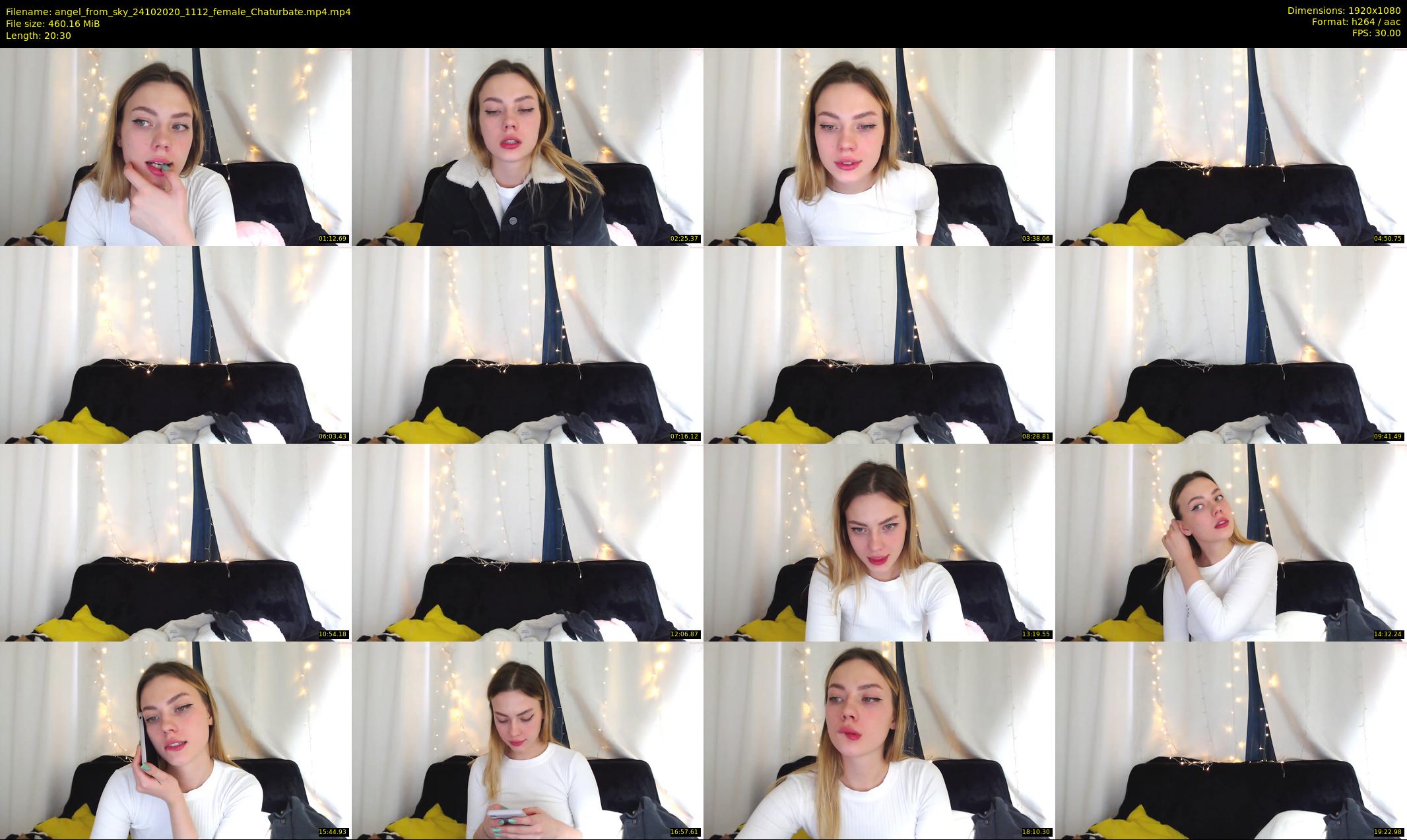 angel_from_sky — 21 minute Chaturbate female cam show recording, 1080p, Oct 24, 2020