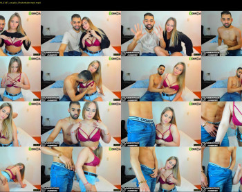 ashleyandzamir — 24 minute Chaturbate couple cam show recording, 720p, Oct 24, 2020