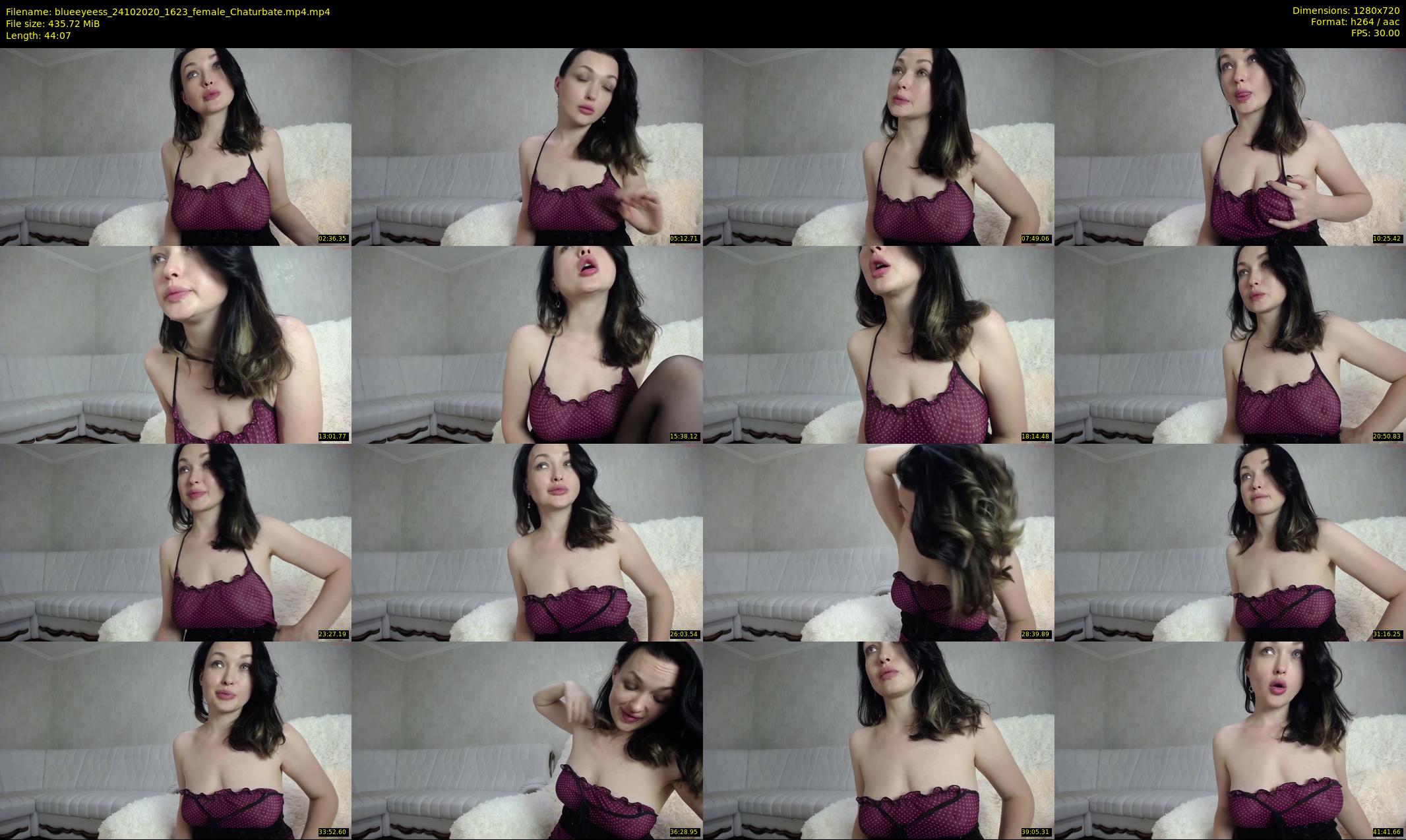 blueeyeess — 45 minute Chaturbate female cam show recording, 720p, Oct 24, 2020
