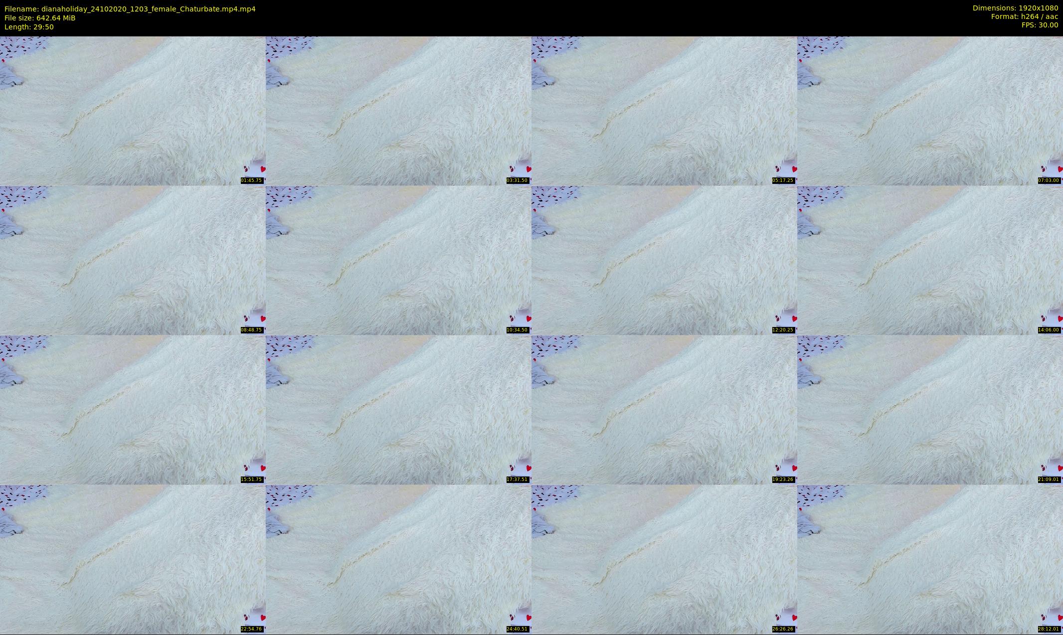 dianaholiday — 30 minute Chaturbate female cam show recording, 1080p, Oct 24, 2020