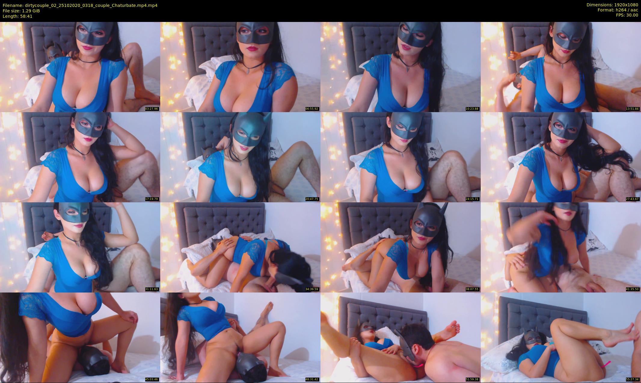 dirtycouple_02 — 59 minute Chaturbate couple cam show recording, 1080p, Oct 25, 2020