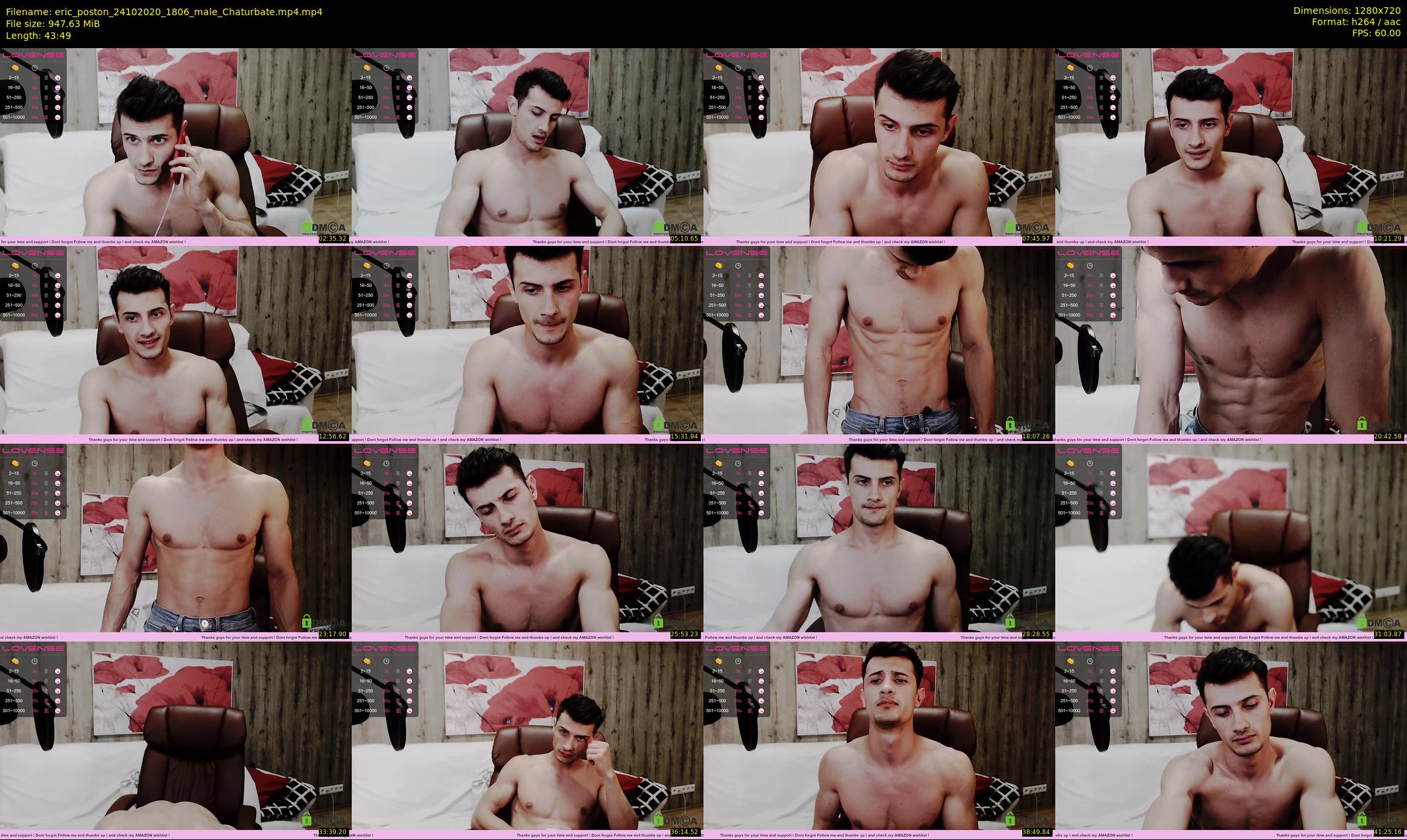 eric_poston — 44 minute Chaturbate male cam show recording, 720p, Oct 24, 2020