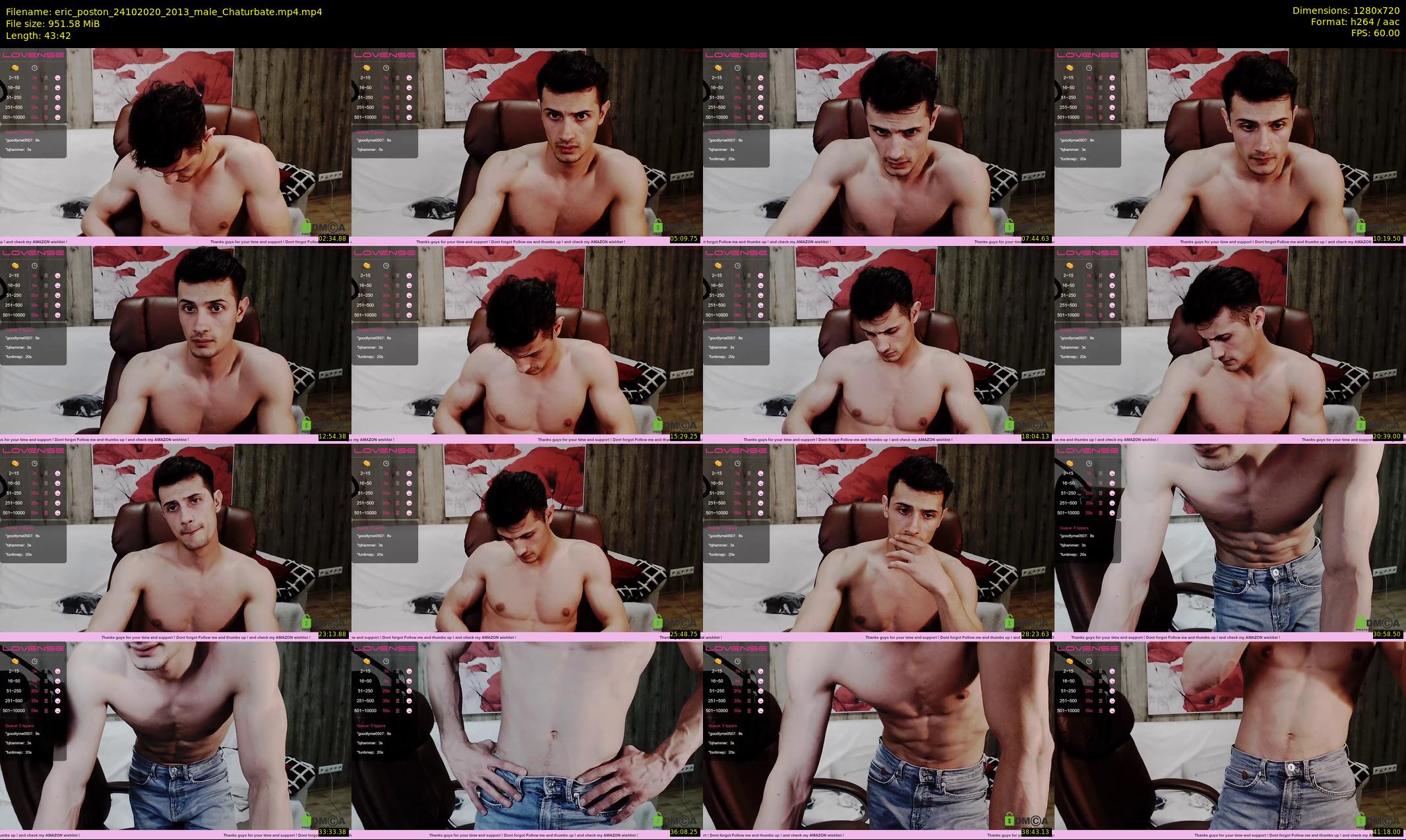eric_poston — 44 minute Chaturbate male cam show recording, 720p, Oct 24, 2020