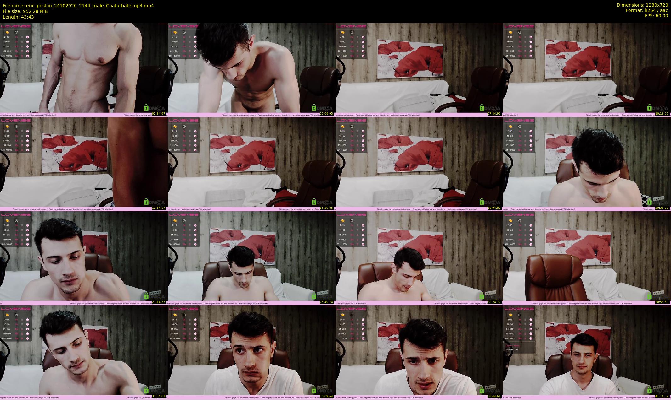 eric_poston — 44 minute Chaturbate male cam show recording, 720p, Oct 24, 2020