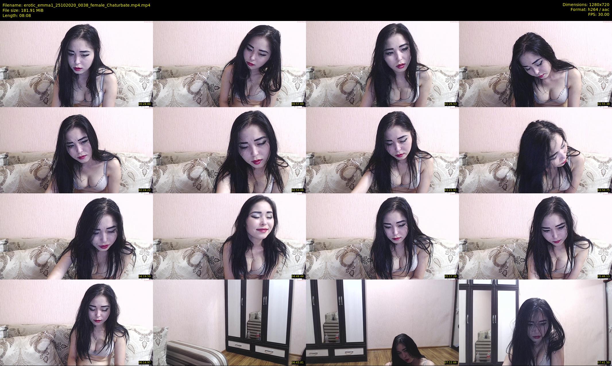 erotic_emma1 — 9 minute Chaturbate female cam show recording, 720p, Oct 25, 2020