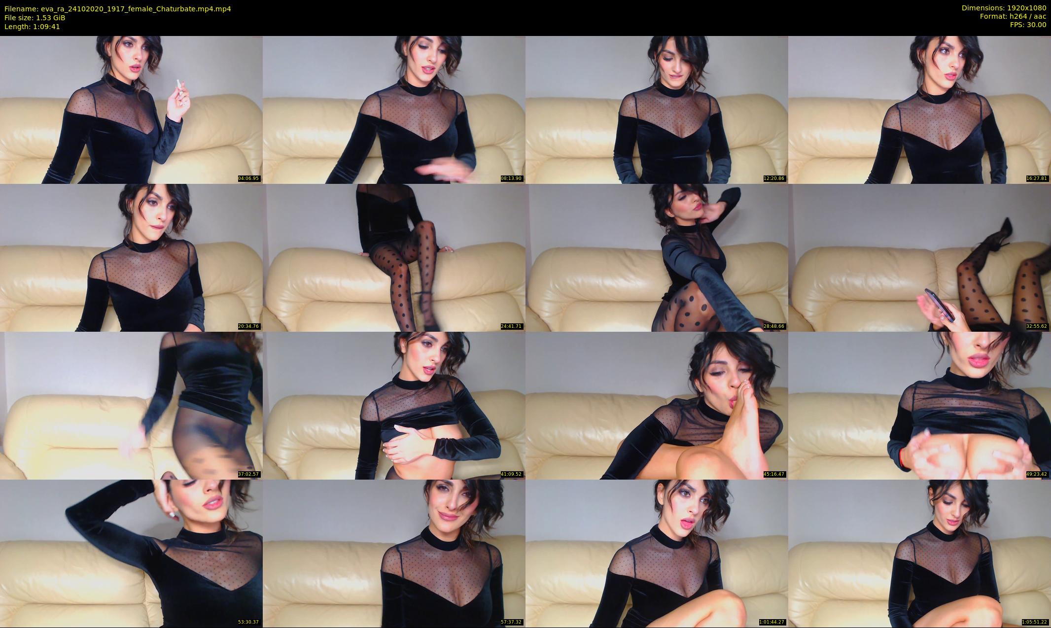 eva_ra — 70 minute Chaturbate female cam show recording, 1080p, Oct 24, 2020