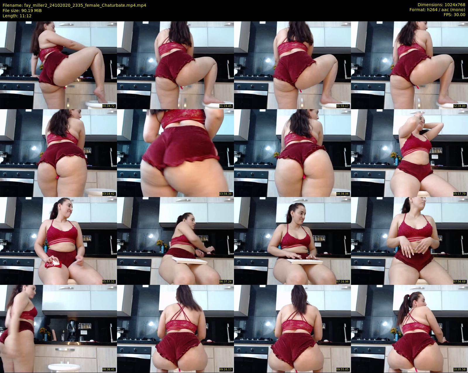 fay_miller2 — 12 minute Chaturbate female cam show recording, 720p, Oct 24, 2020
