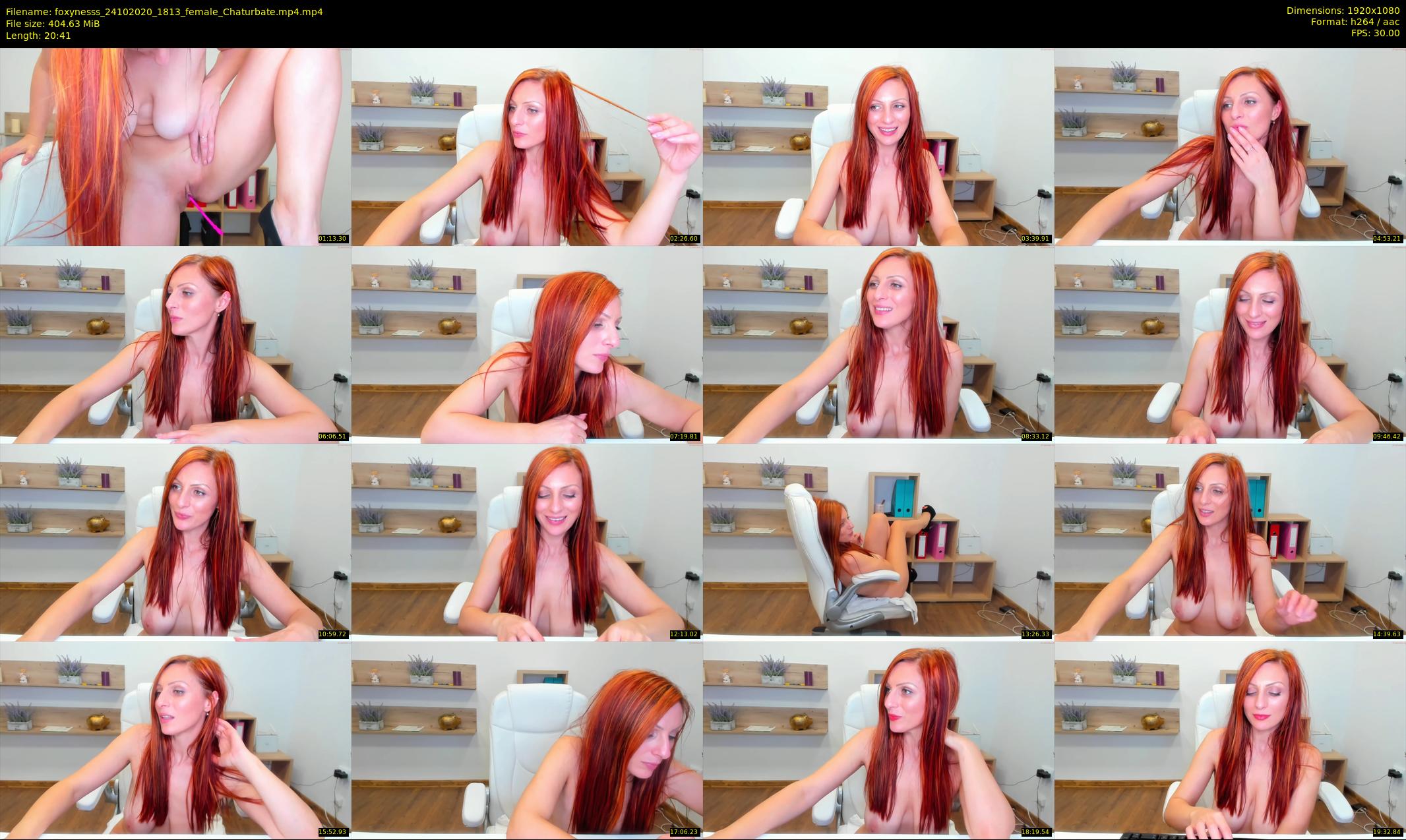 foxynesss — 21 minute Chaturbate female cam show recording, 1080p, Oct 24, 2020