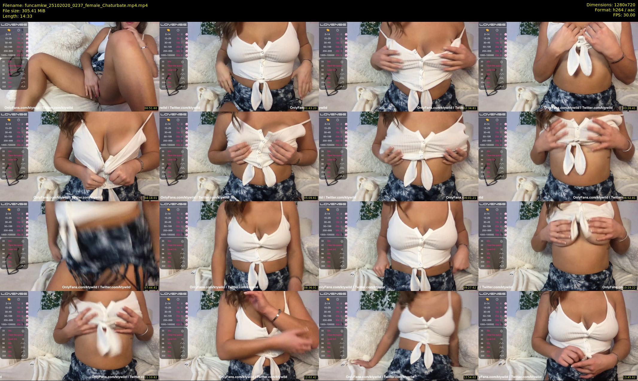 funcamkw — 15 minute Chaturbate female cam show recording, 720p, Oct 25, 2020