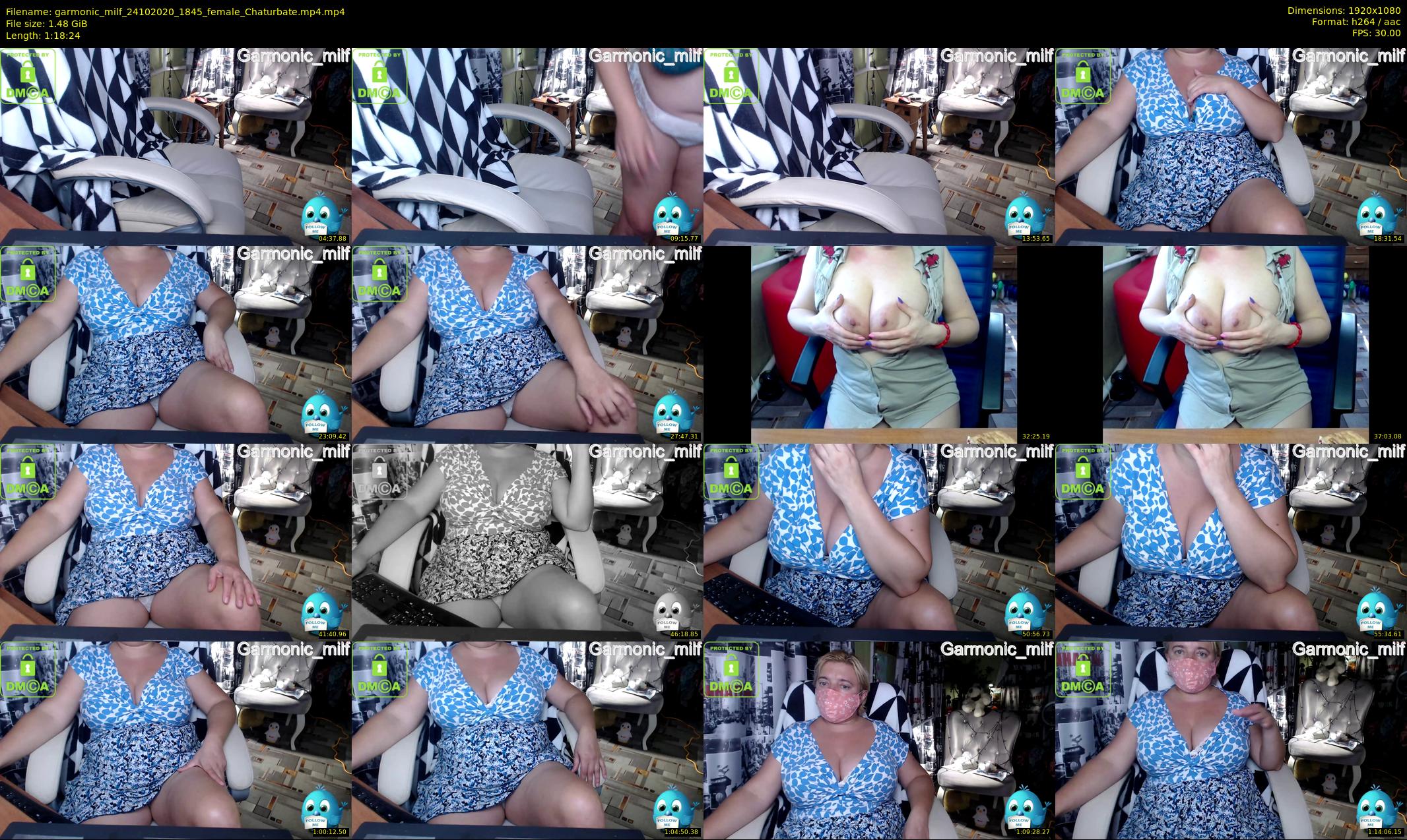 garmonic_milf — 79 minute Chaturbate female cam show recording, 1080p, Oct 24, 2020