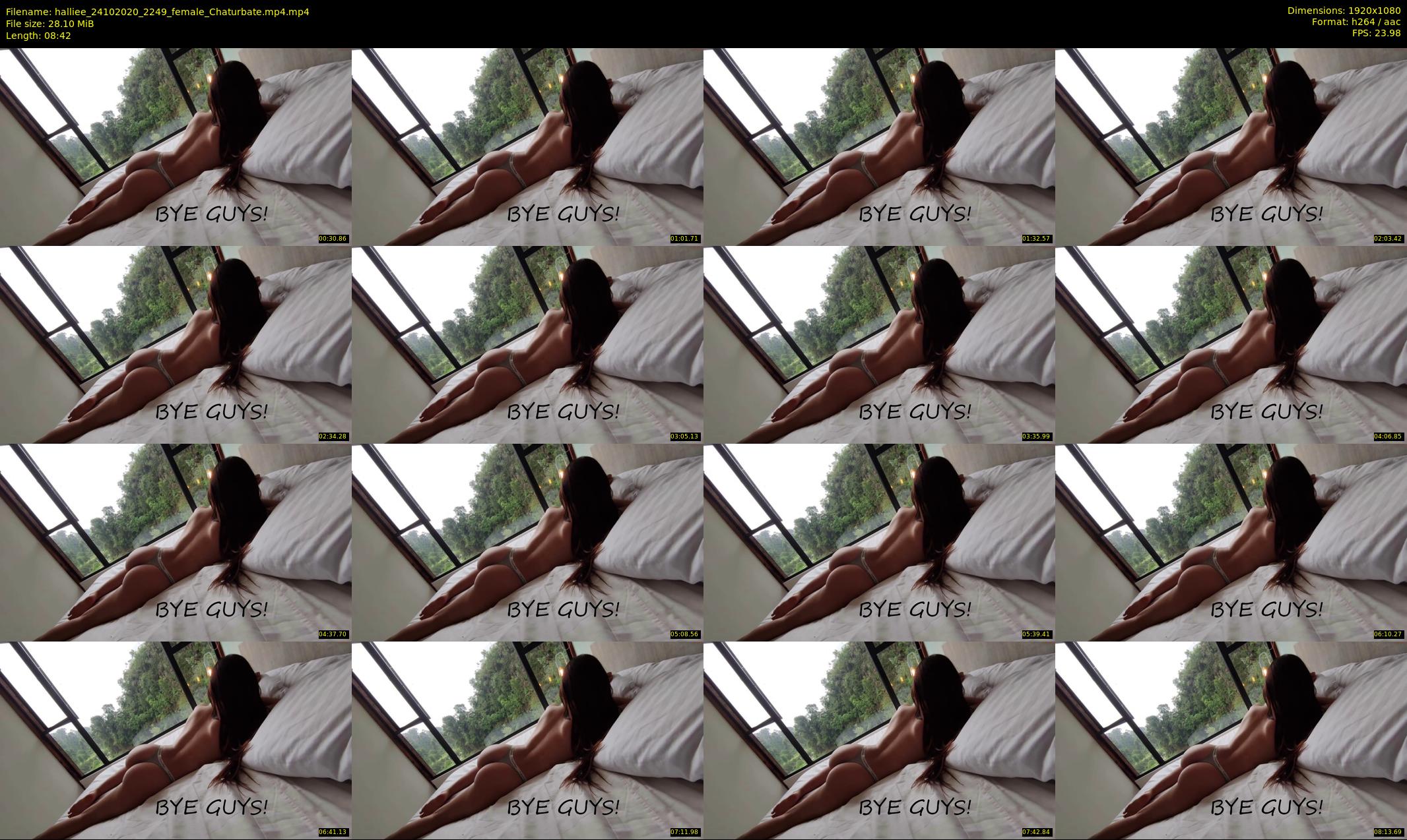 halliee — 9 minute Chaturbate couple cam show recording, 1080p, Oct 24, 2020