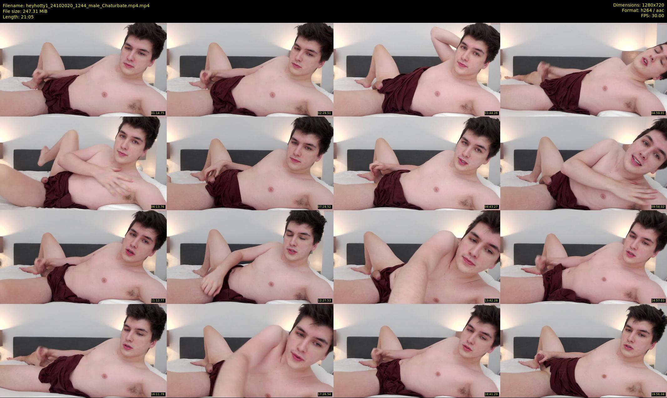 heyhotty1 — 22 minute Chaturbate male cam show recording, 720p, Oct 24, 2020