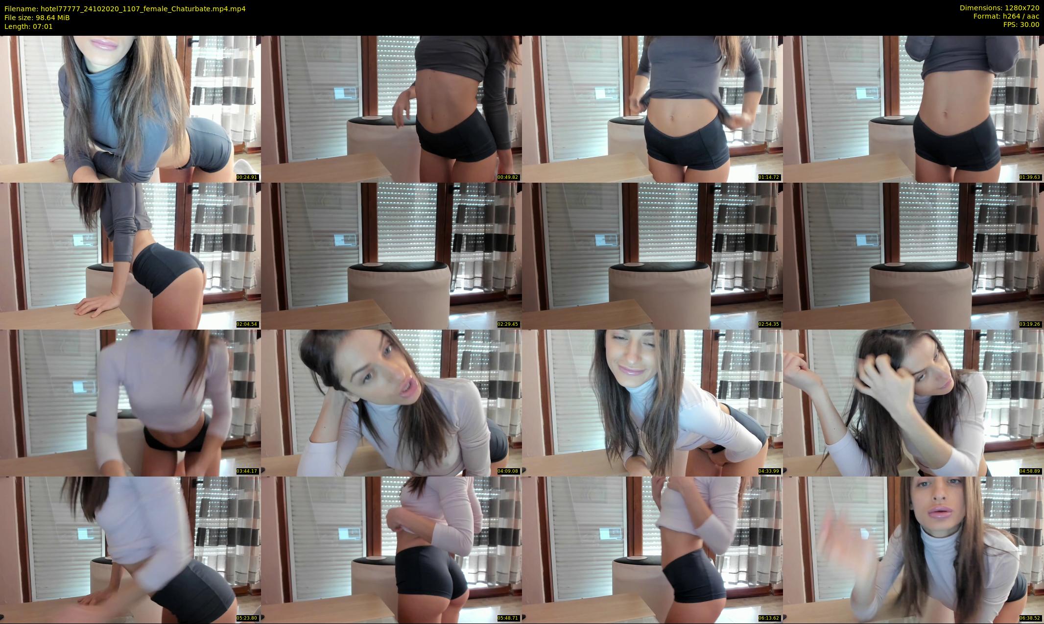 hotel77777 — 8 minute Chaturbate female cam show recording, 720p, Oct 24, 2020