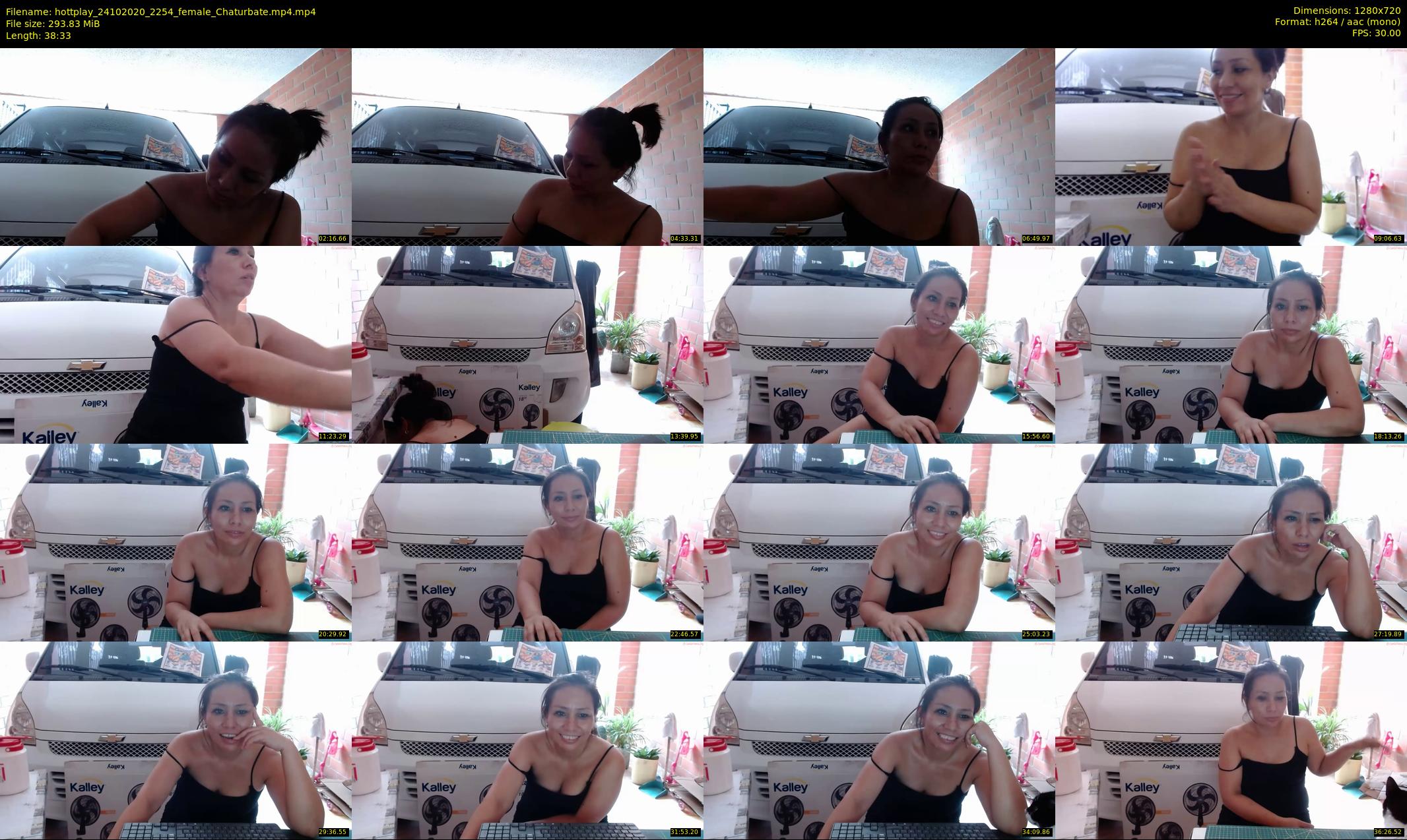 hottplay — 39 minute Chaturbate female cam show recording, 720p, Oct 24, 2020