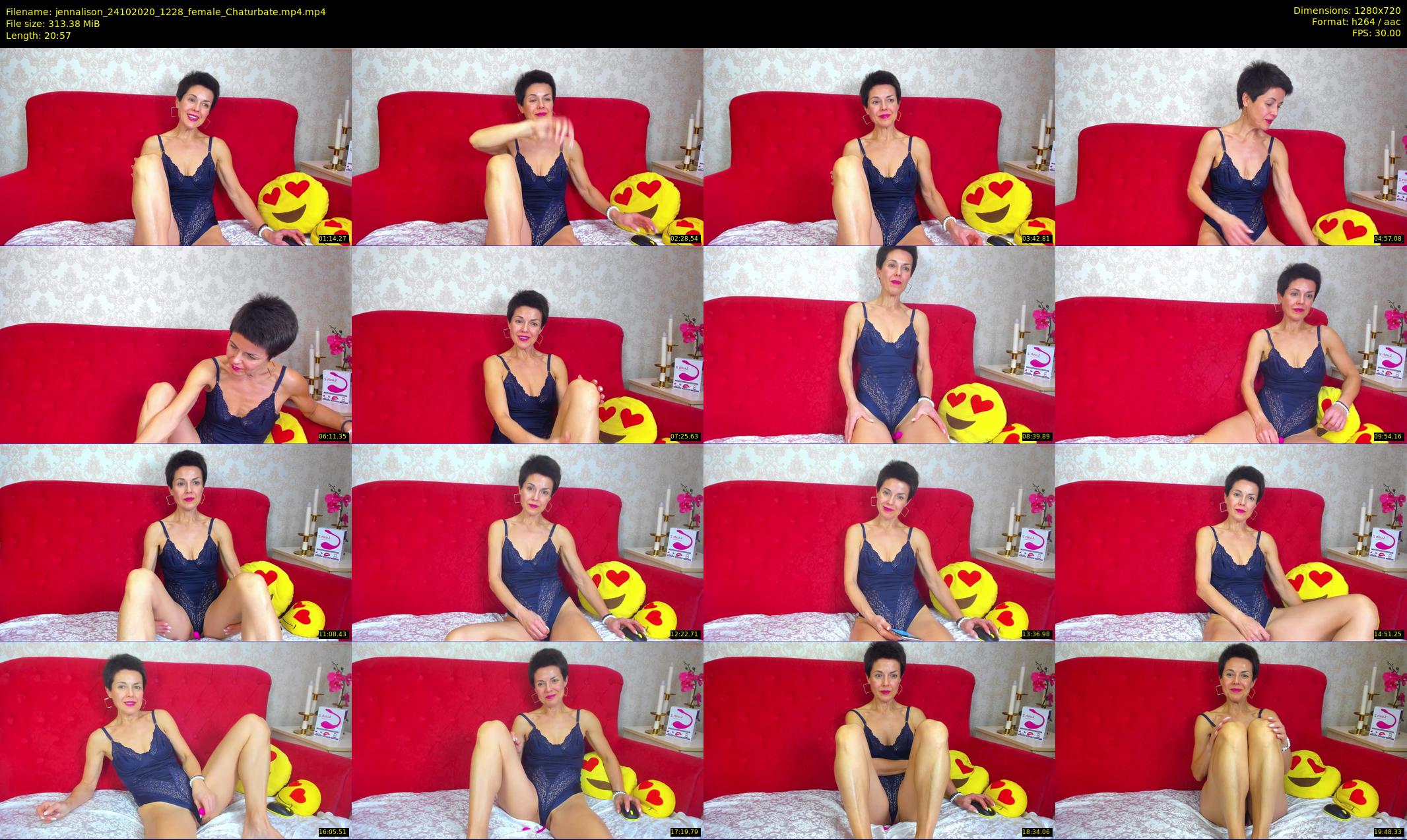jennalison — 21 minute Chaturbate female cam show recording, 720p, Oct 24, 2020