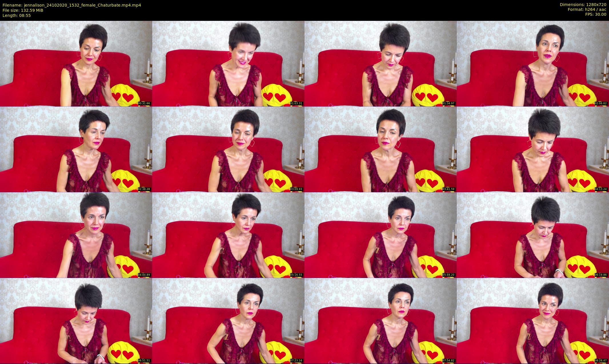 jennalison — 9 minute Chaturbate female cam show recording, 720p, Oct 24, 2020