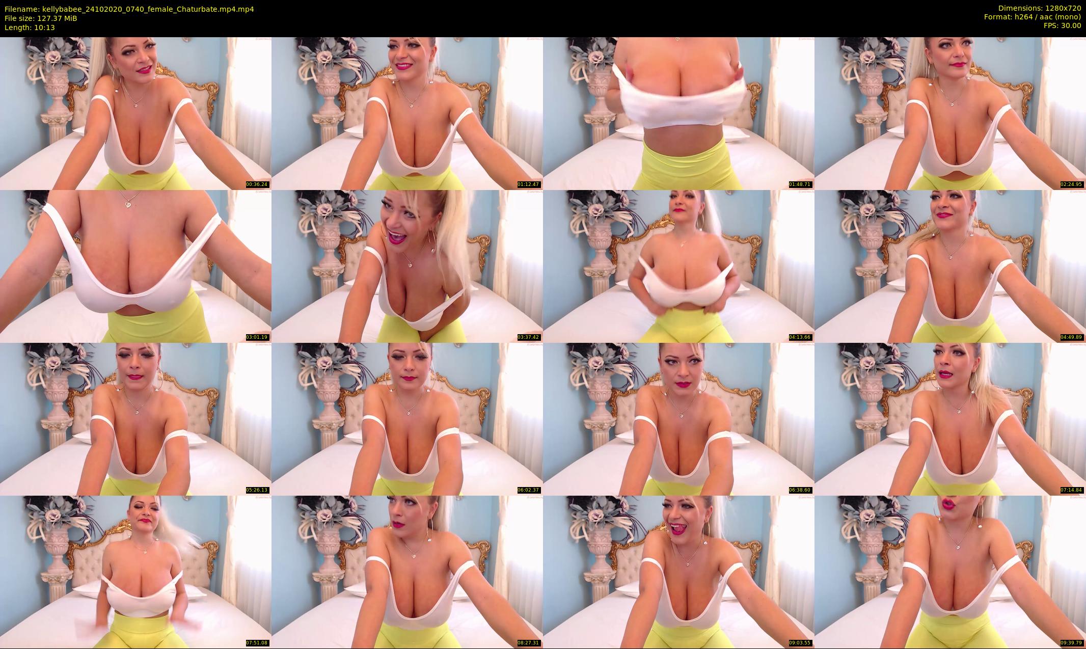 kellybabee — 11 minute Chaturbate female cam show recording, 720p, Oct 24, 2020