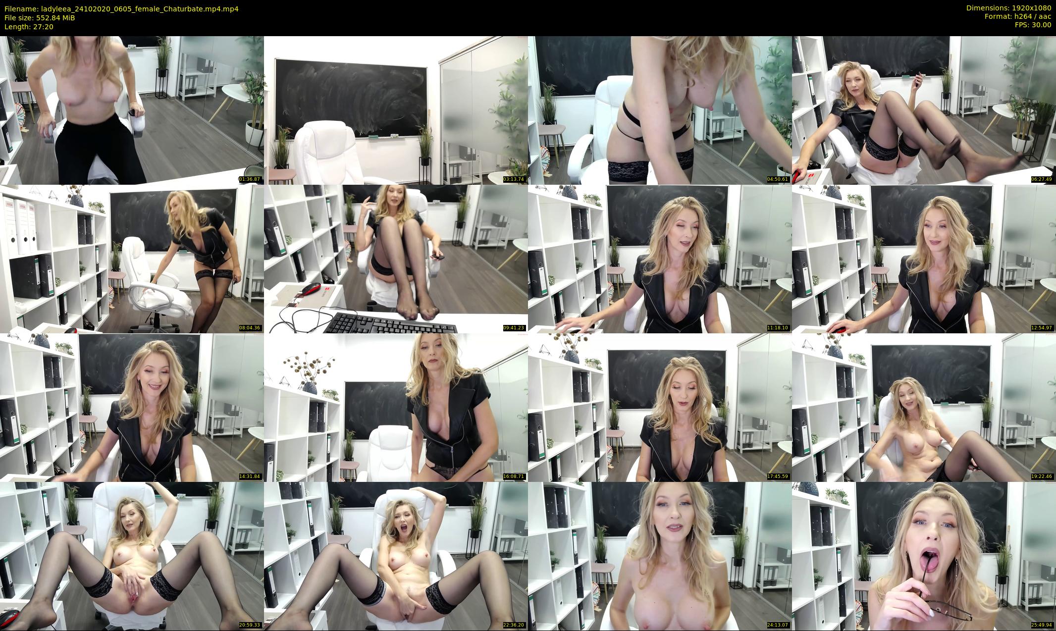 ladyleea — 28 minute Chaturbate female cam show recording, 1080p, Oct 24, 2020
