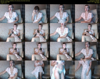 mallinia — 16 minute Chaturbate female cam show recording, 480p, Oct 24, 2020