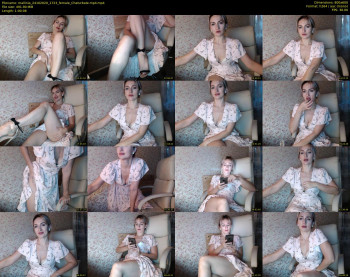 mallinia — 61 minute Chaturbate female cam show recording, 480p, Oct 24, 2020