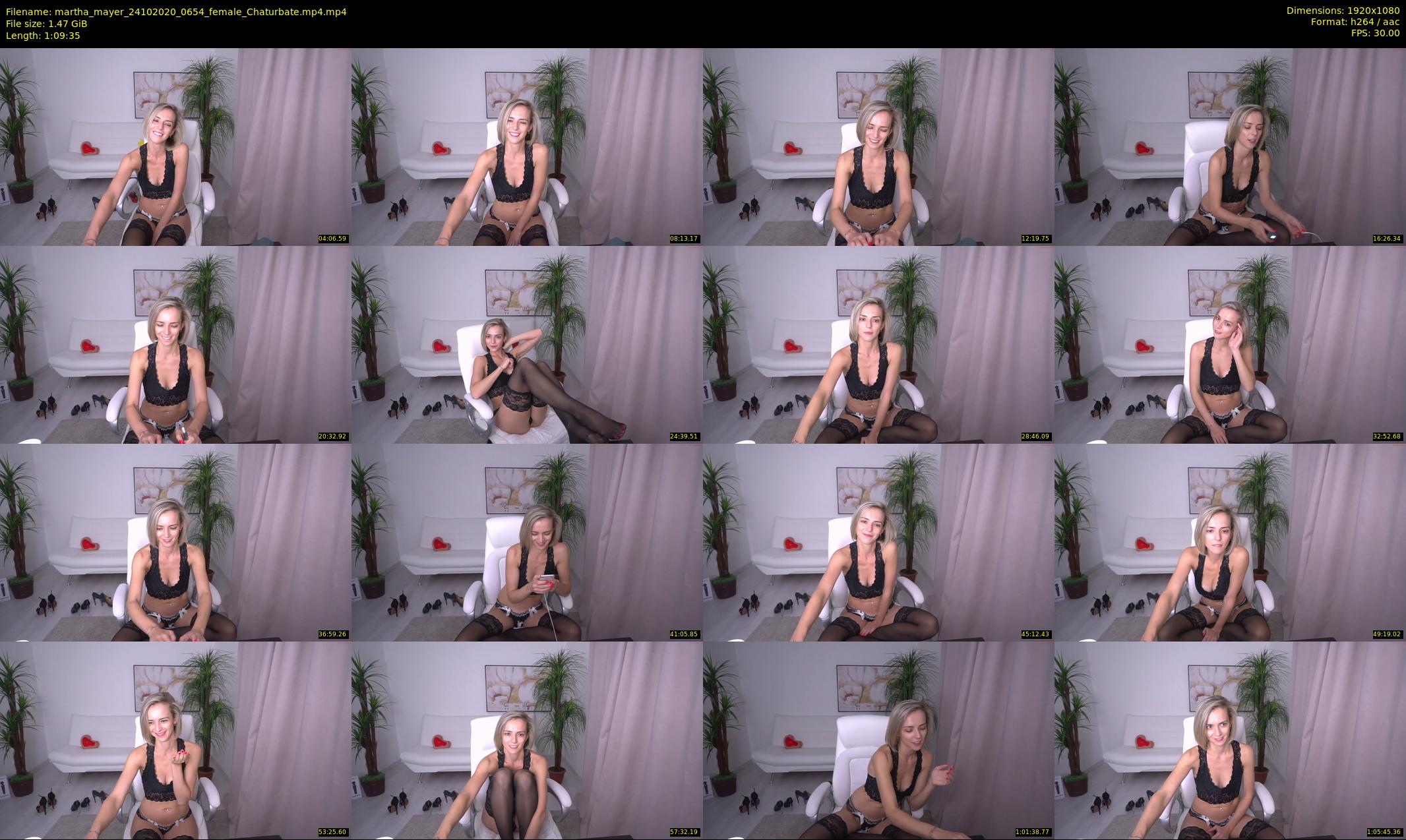 martha_mayer — 70 minute Chaturbate female cam show recording, 1080p, Oct 24, 2020