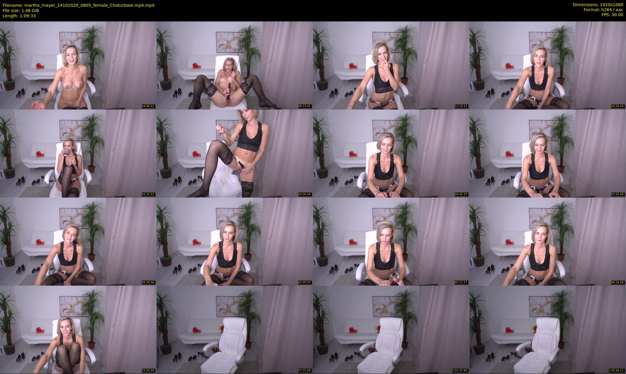 martha_mayer — 70 minute Chaturbate female cam show recording, 1080p, Oct 24, 2020